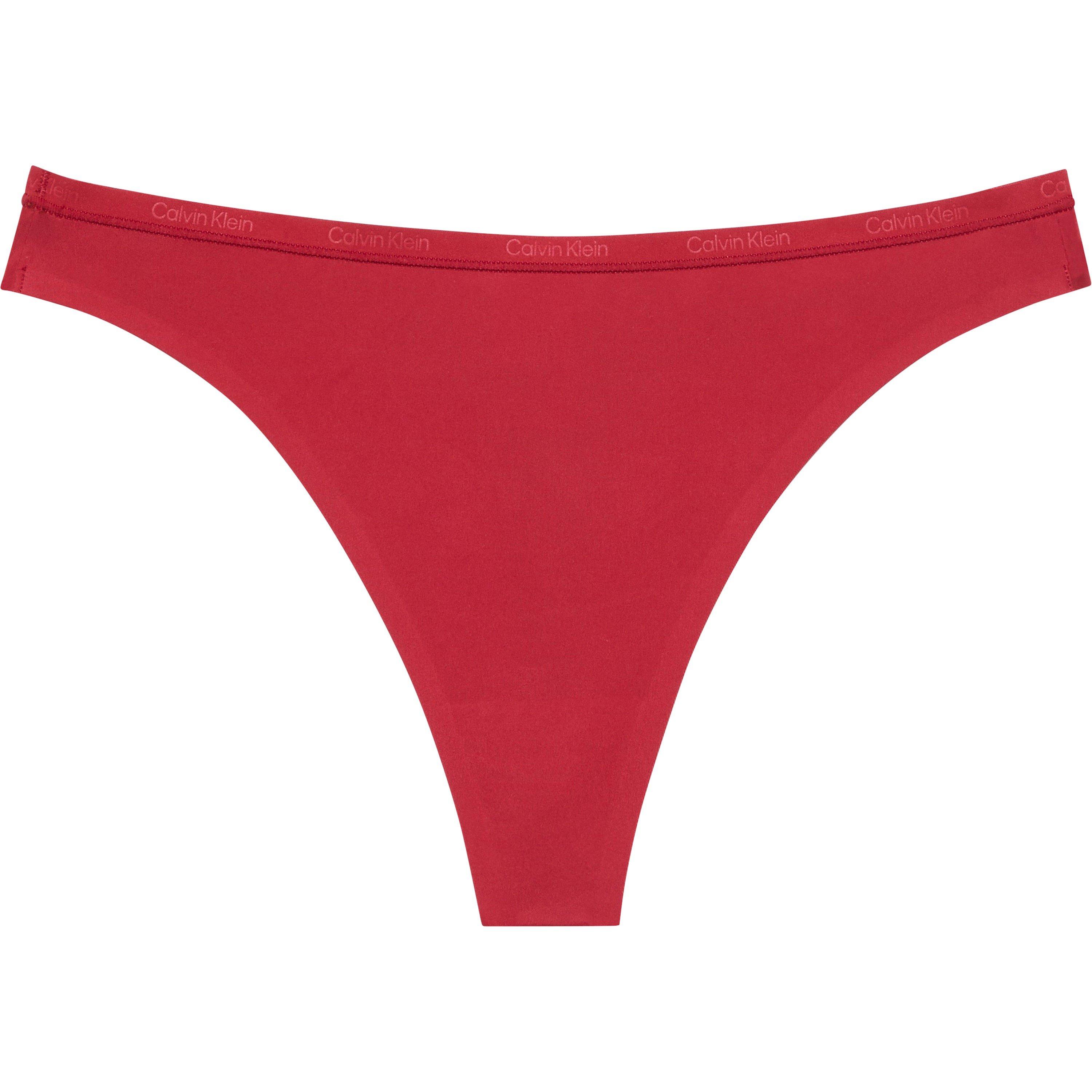 Red Stamp - Calvin Klein - Women's Performance Fit Thongs - 1