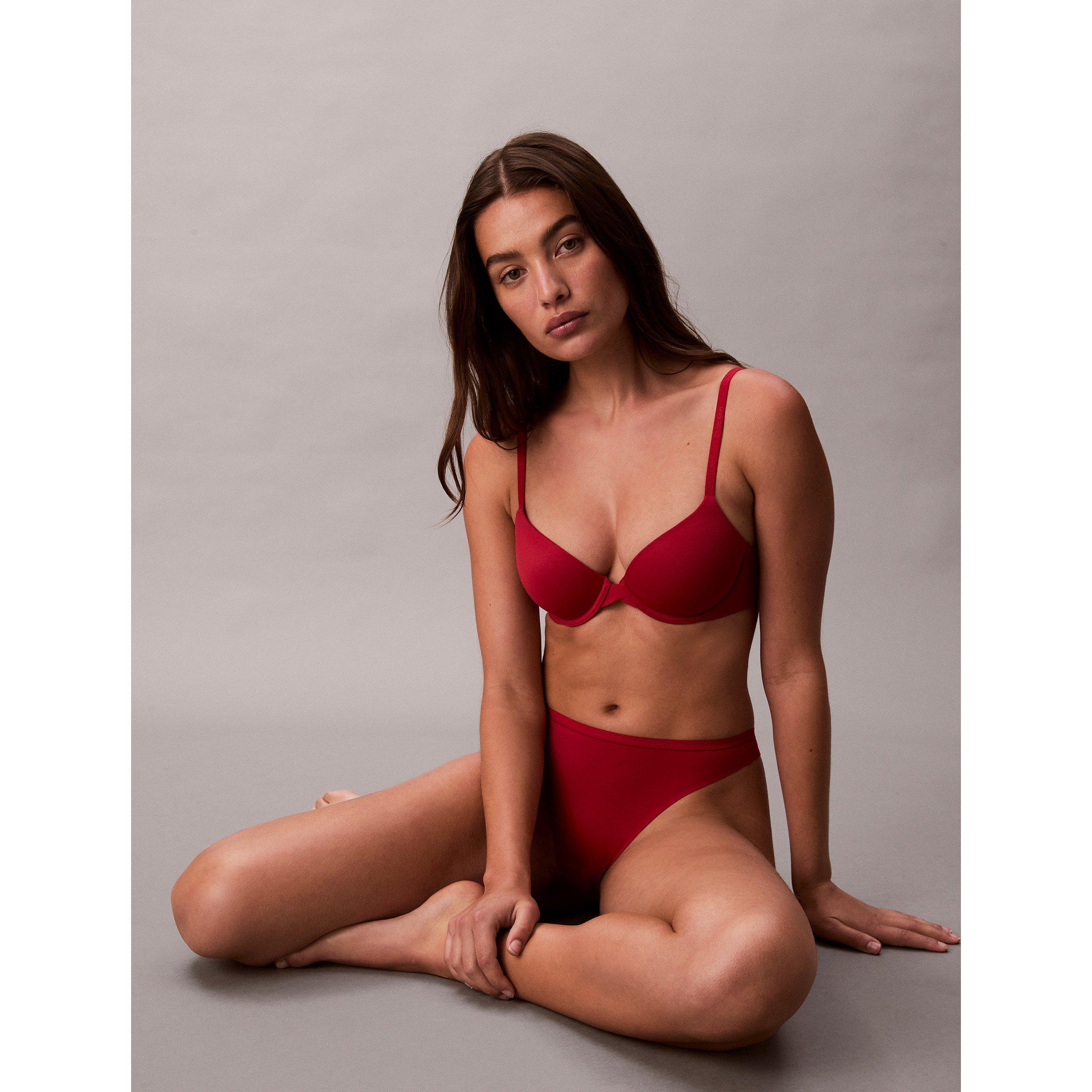 Red Stamp - Calvin Klein - Women's Performance Fit Thongs - 6