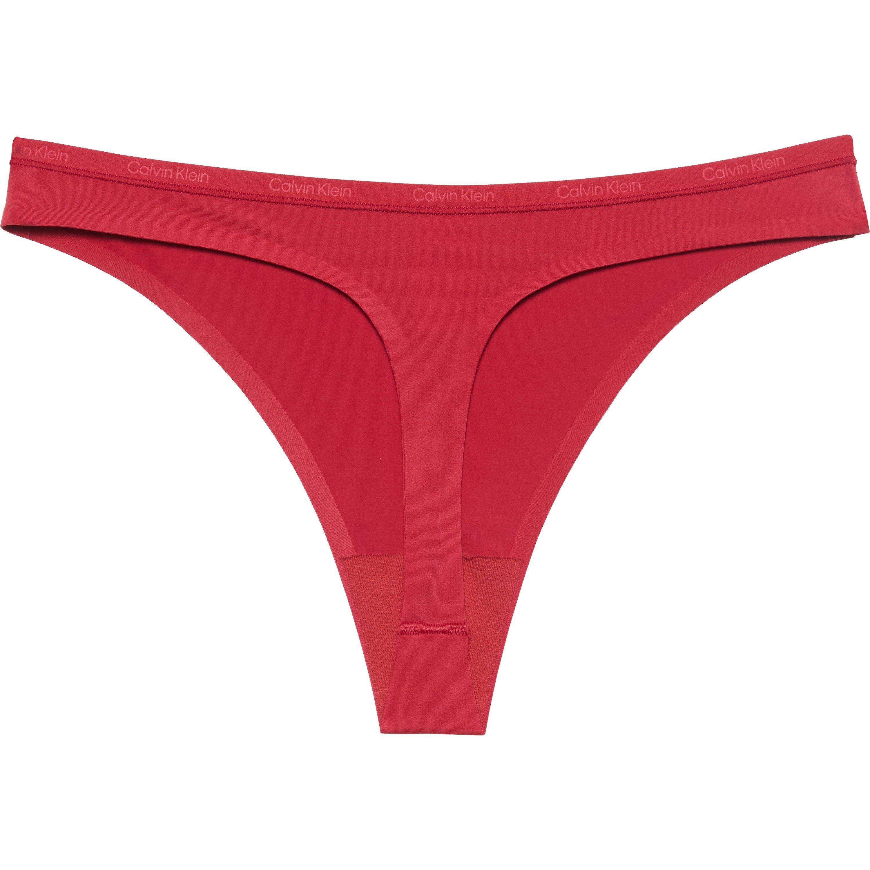 Red Stamp - Calvin Klein - Women's Performance Fit Thongs - 7