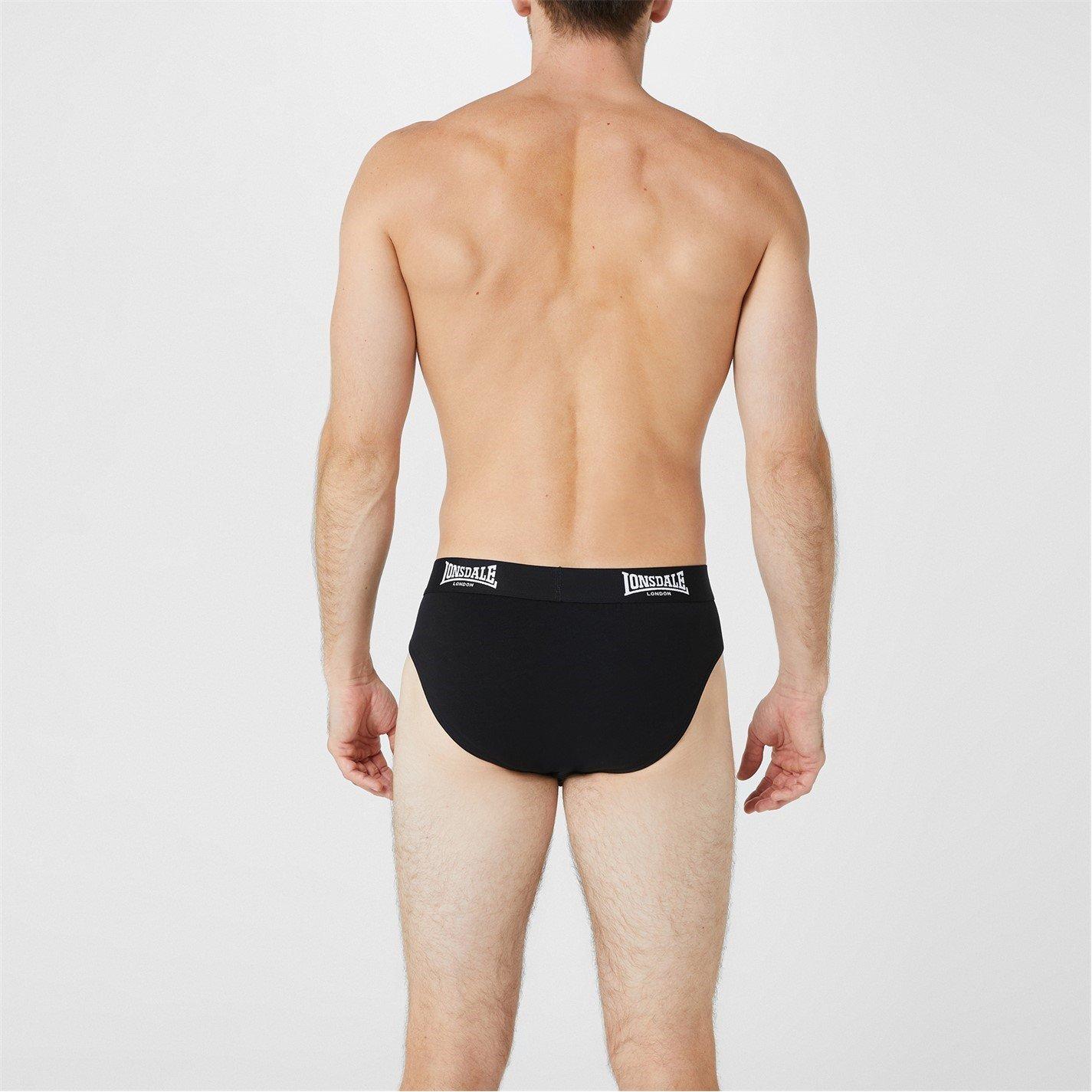 Nero - Lonsdale - 2Pk Brief Mens - 3