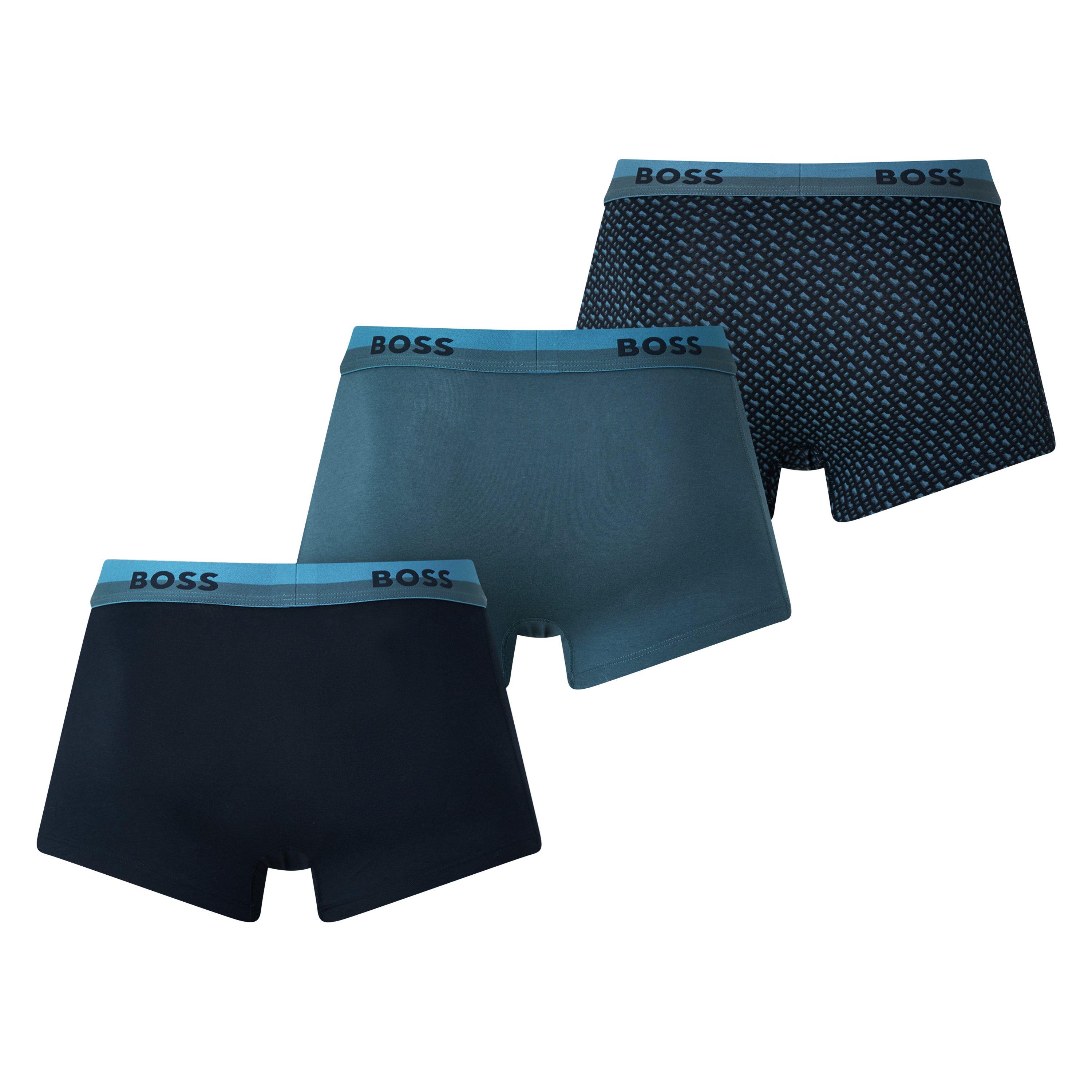 Blue - Boss - BW Evolve 3pk Boxer Sn71 - 2