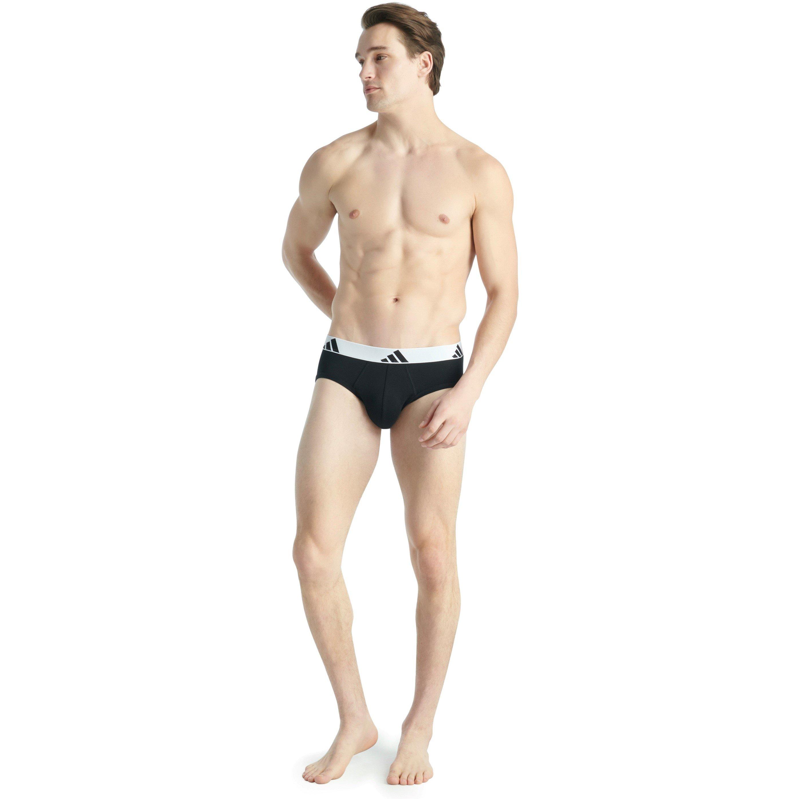 Black - adidas - Brief 3PK - 2