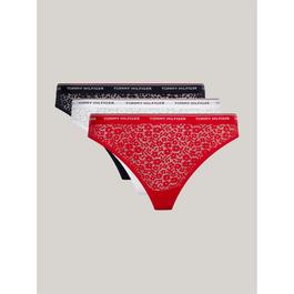 Tommy Hilfiger 3 PACK THONG LACE