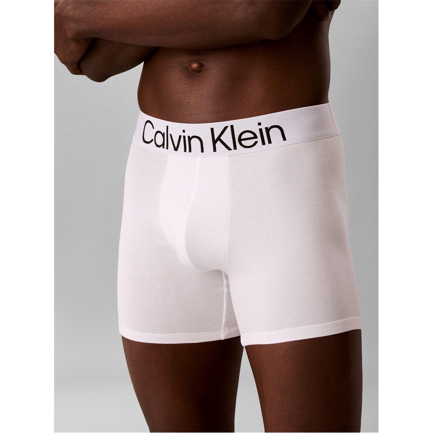 Calvin Klein Men's Single Boxer - White - Medium