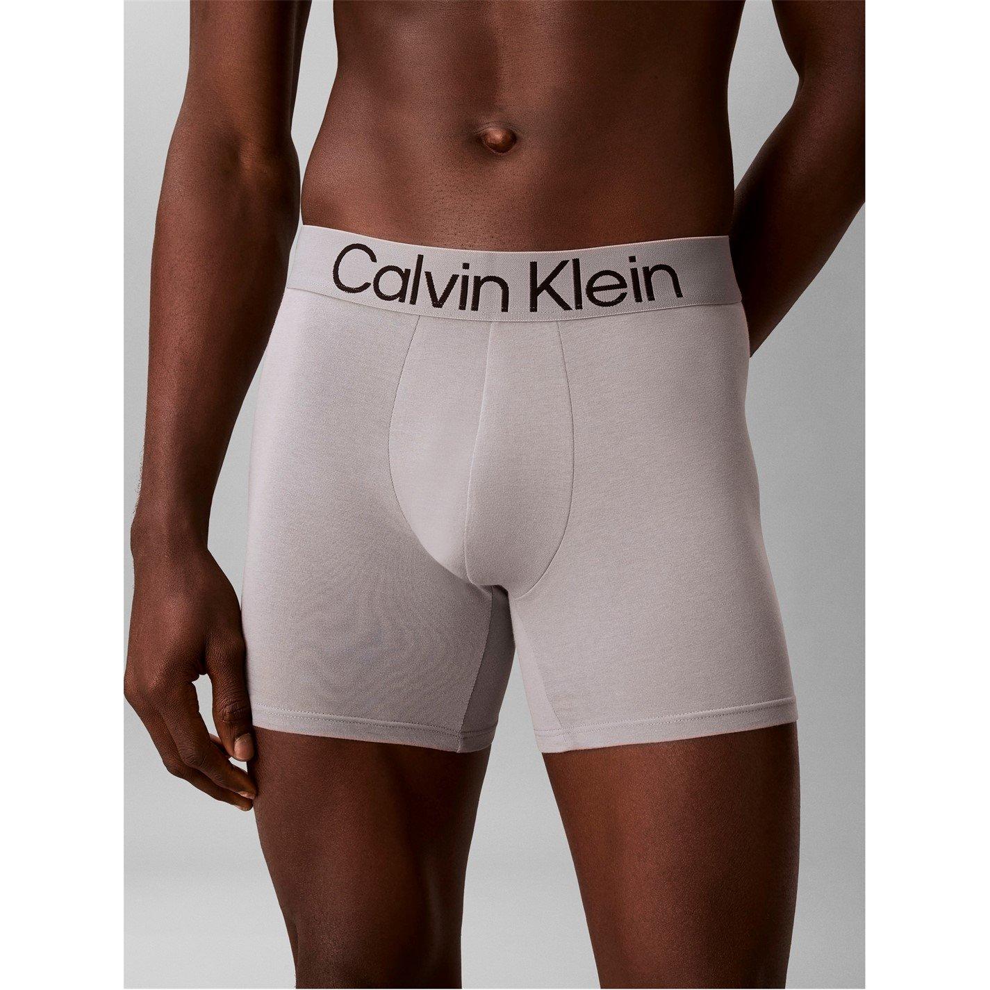Calvin Klein Men's Single Boxer - Grey - Medium