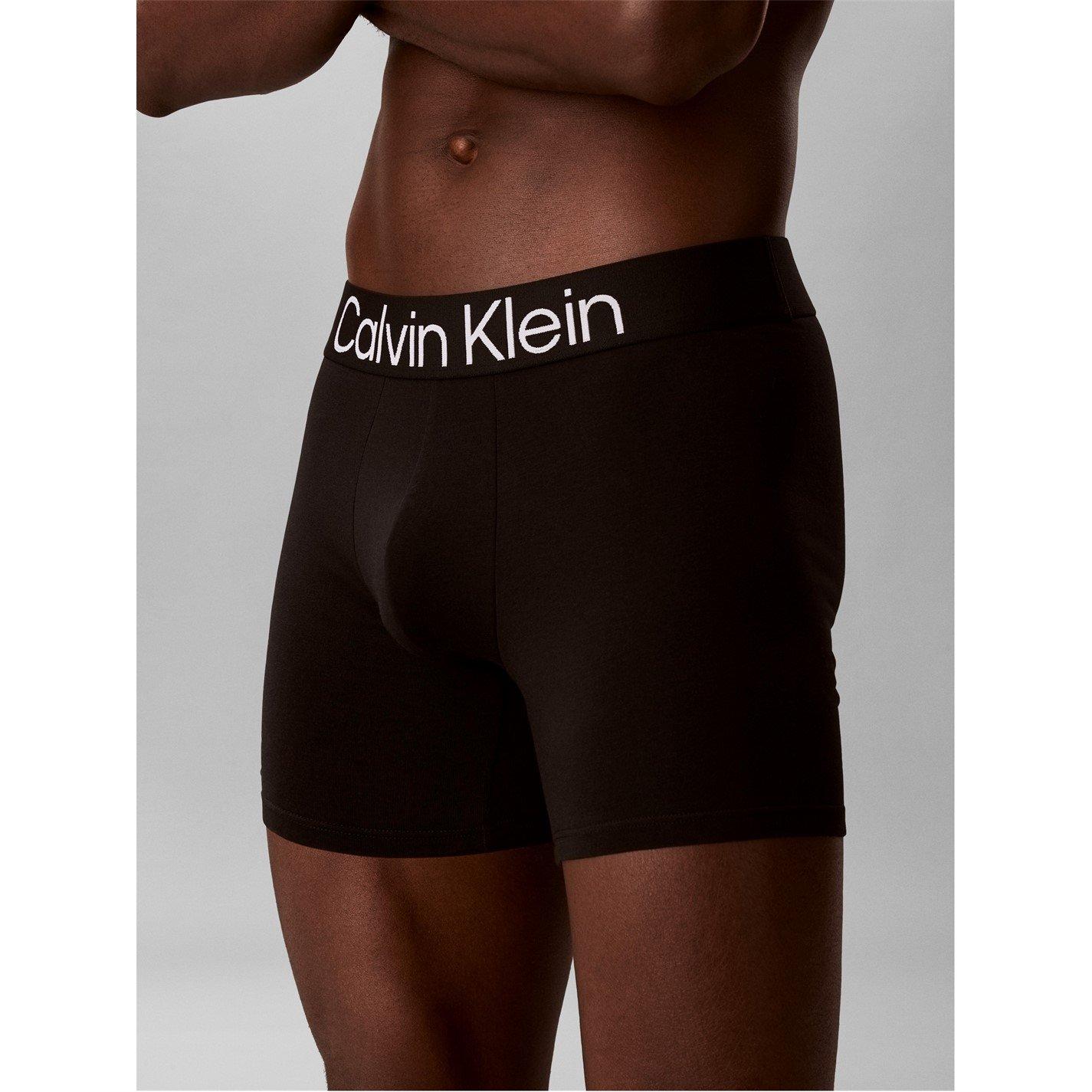 Calvin Klein Men's Single Boxer - Black - Medium