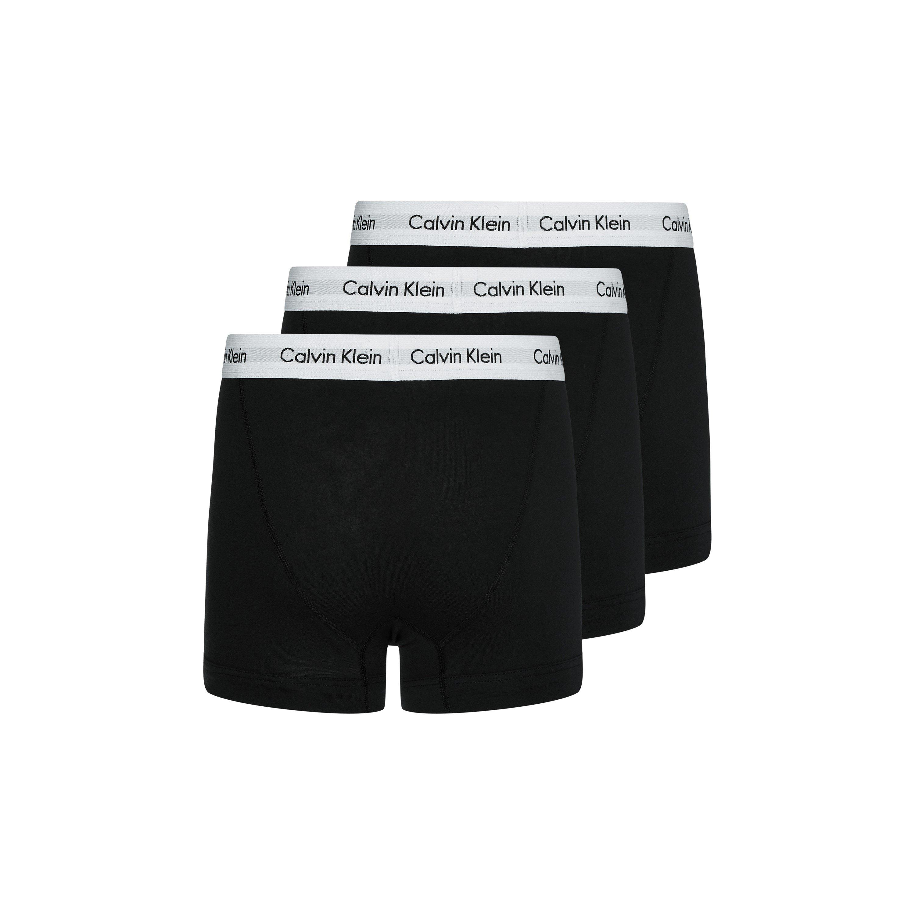 Black - Calvin Klein - 3-Pack Cotton Stretch Boxer Shorts - 2
