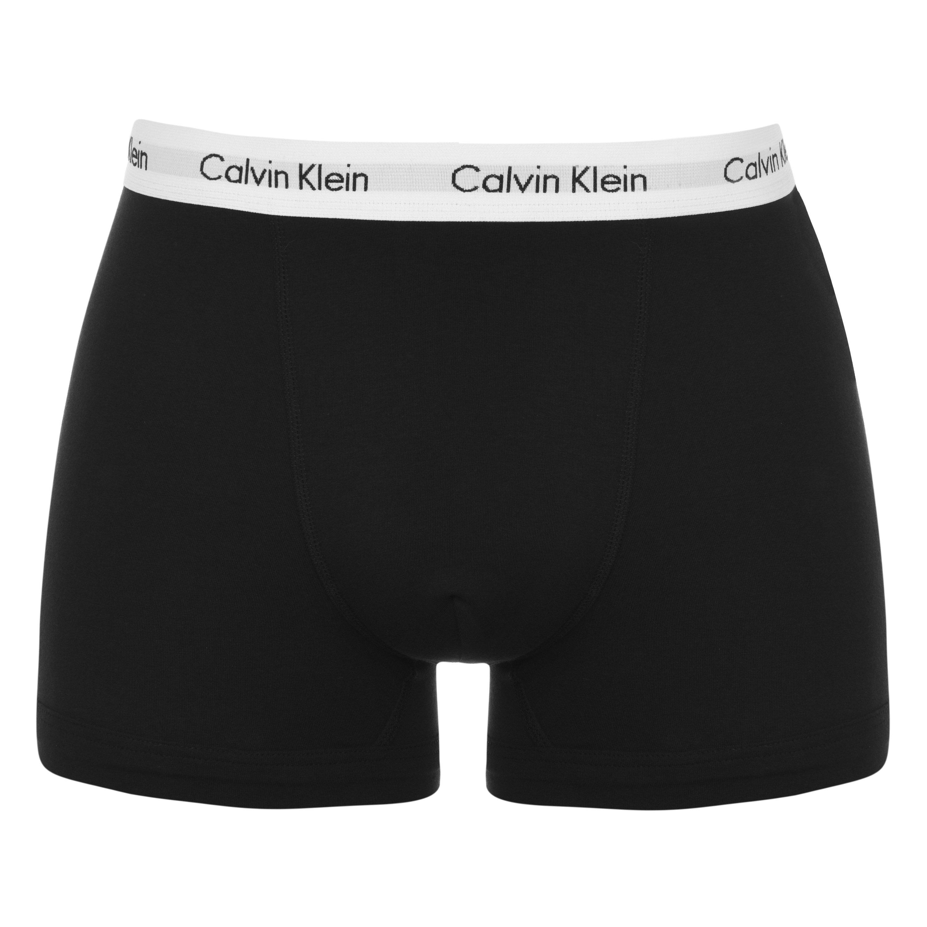 Black - Calvin Klein - 3-Pack Cotton Stretch Boxer Shorts - 7
