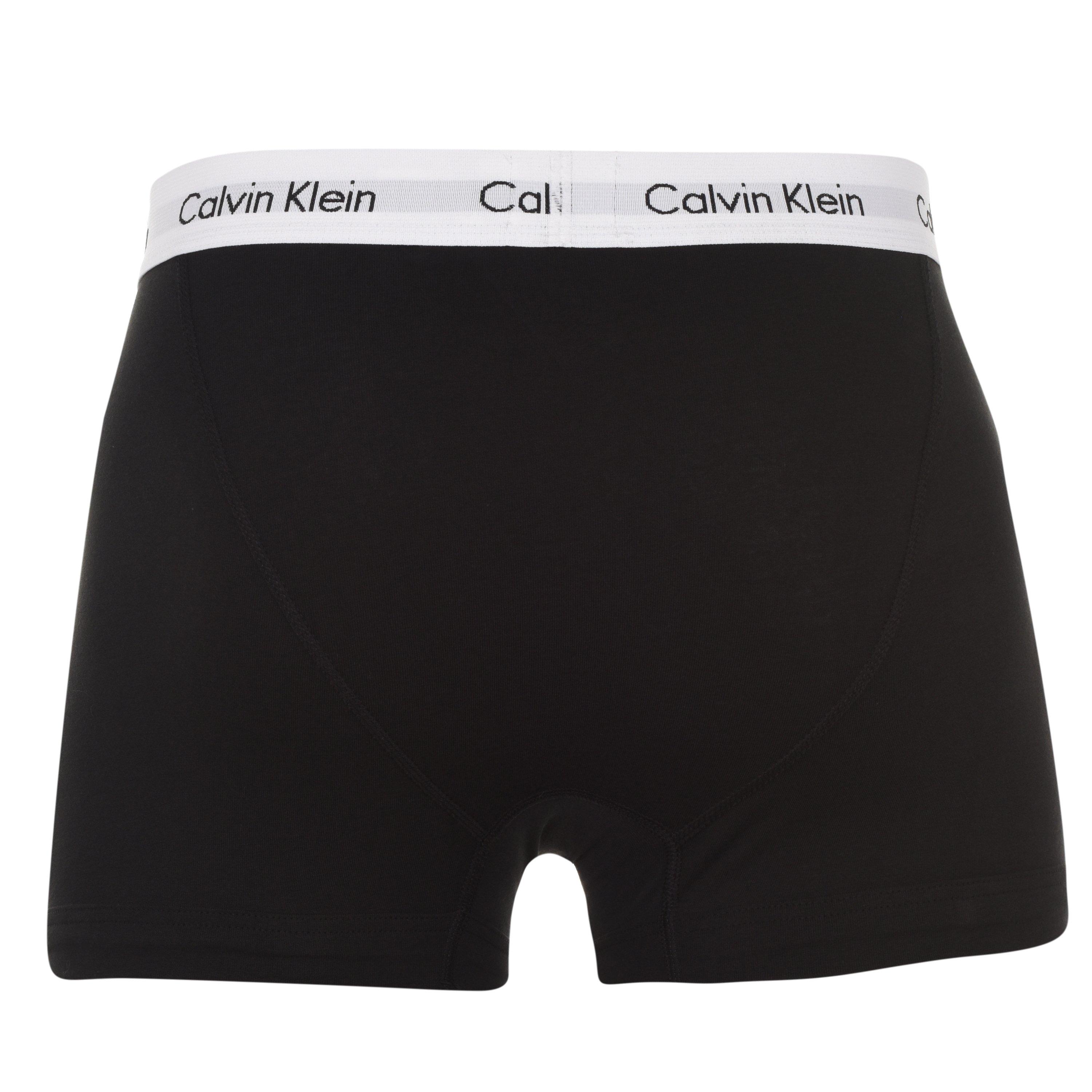 Black - Calvin Klein - 3-Pack Cotton Stretch Boxer Shorts - 8
