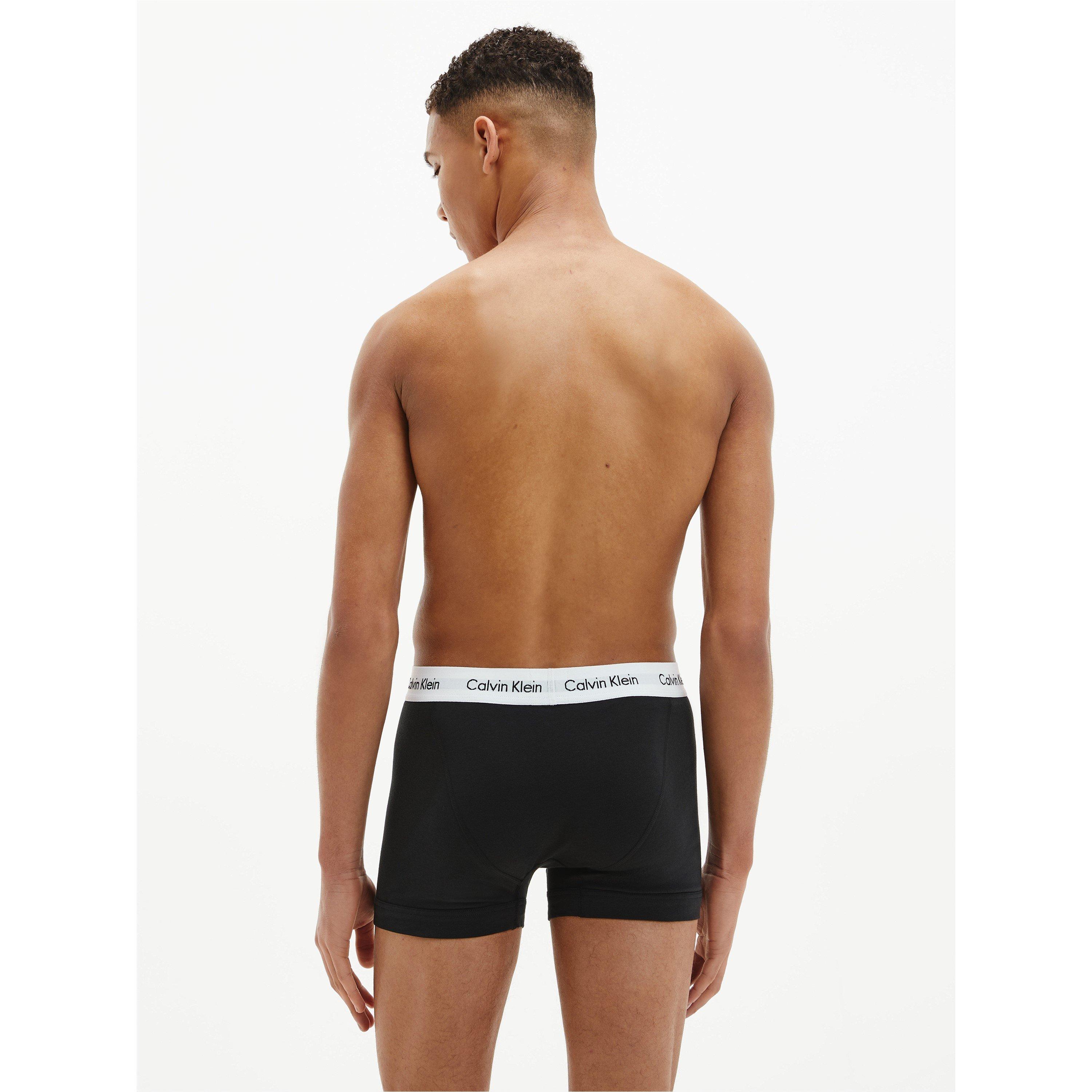 Black - Calvin Klein - 3-Pack Cotton Stretch Boxer Shorts - 5