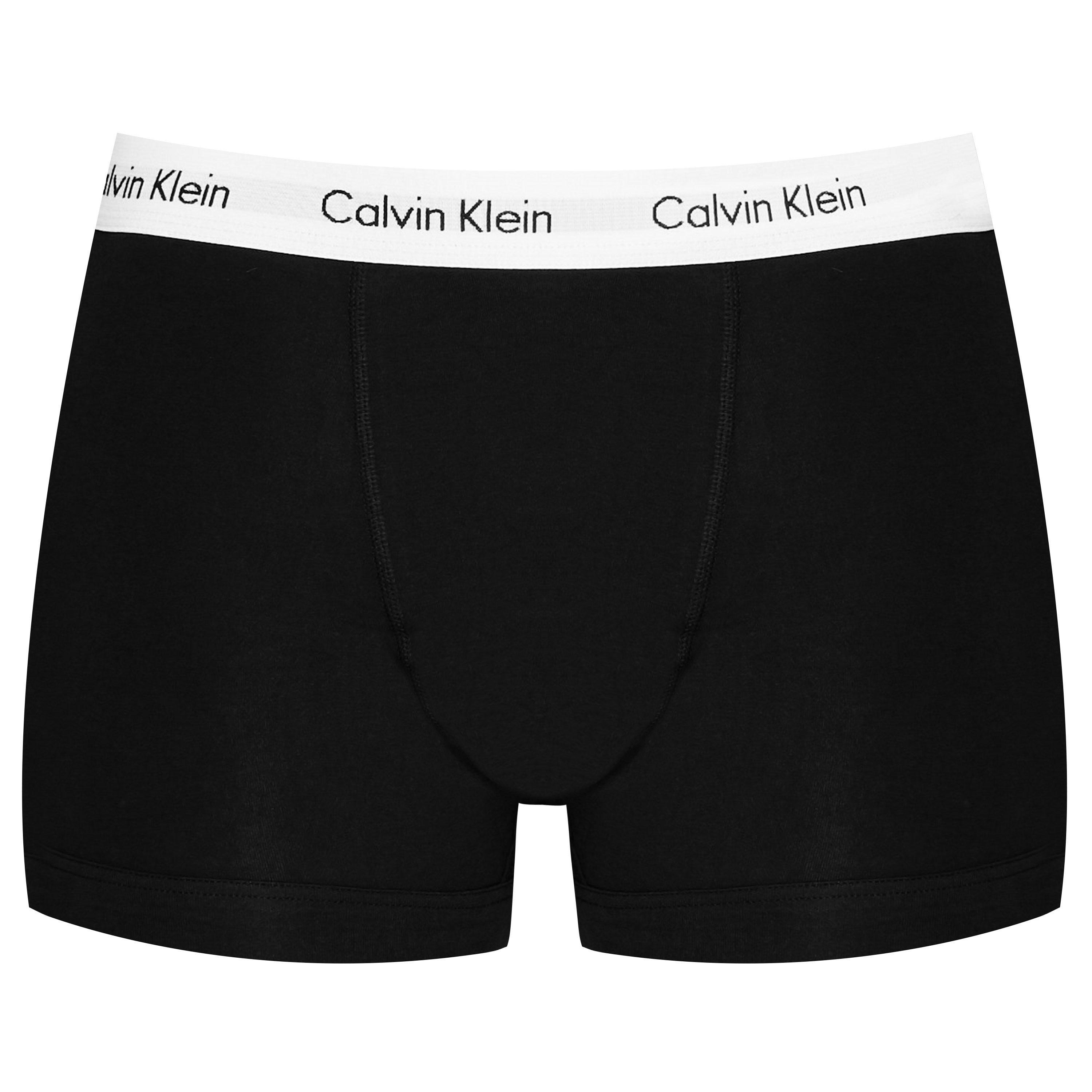 Wht/Blk/Gry - Calvin Klein - Cotton Stretch Boxer Shorts - 10