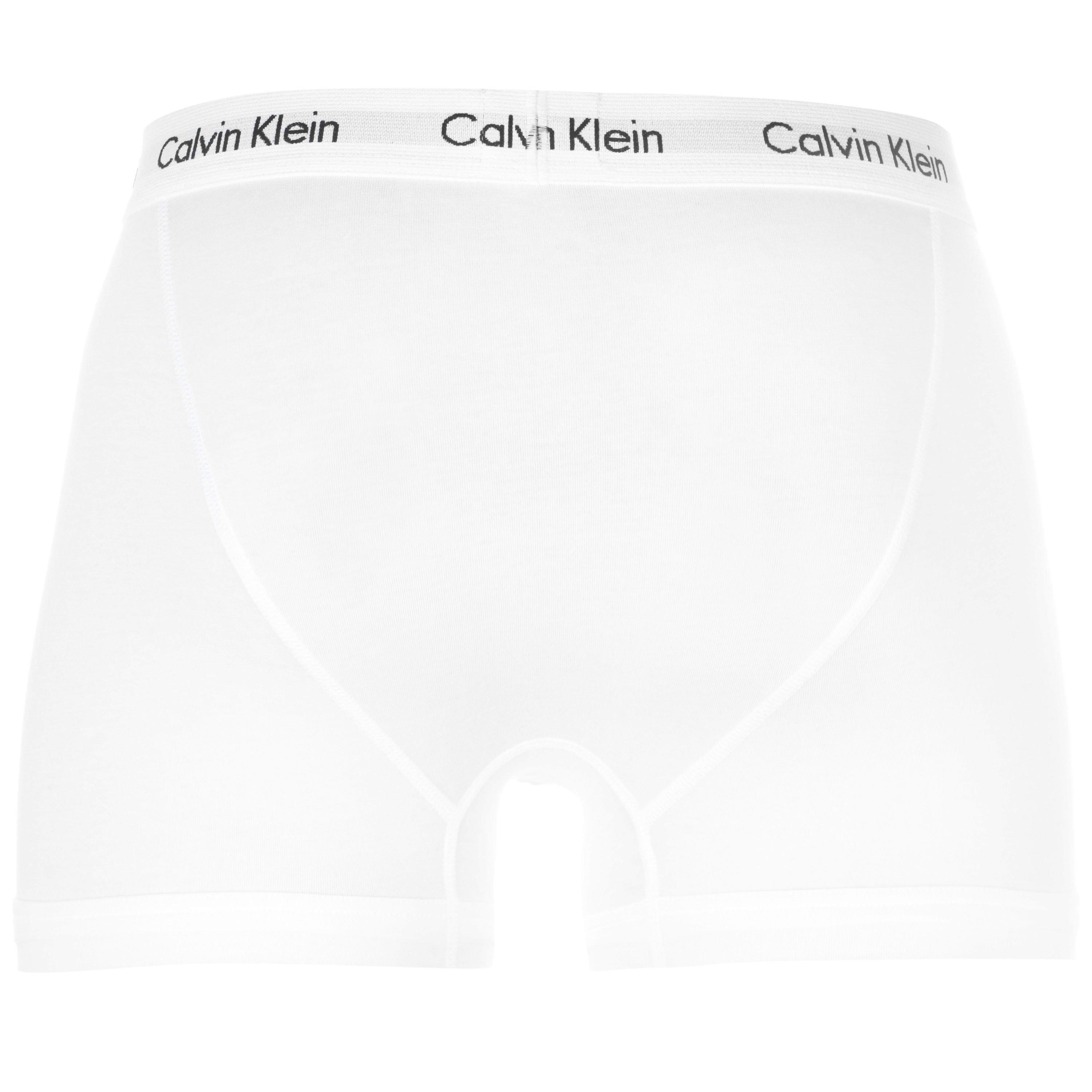 Wht/Blk/Gry - Calvin Klein - Cotton Stretch Boxer Shorts - 13