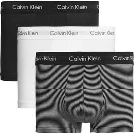 Calvin Klein Calvin 3 Pack Low Rise Boxer Shorts Mens