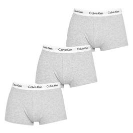 Calvin Klein Calvin 3 Pack Low Rise Boxer Shorts Mens