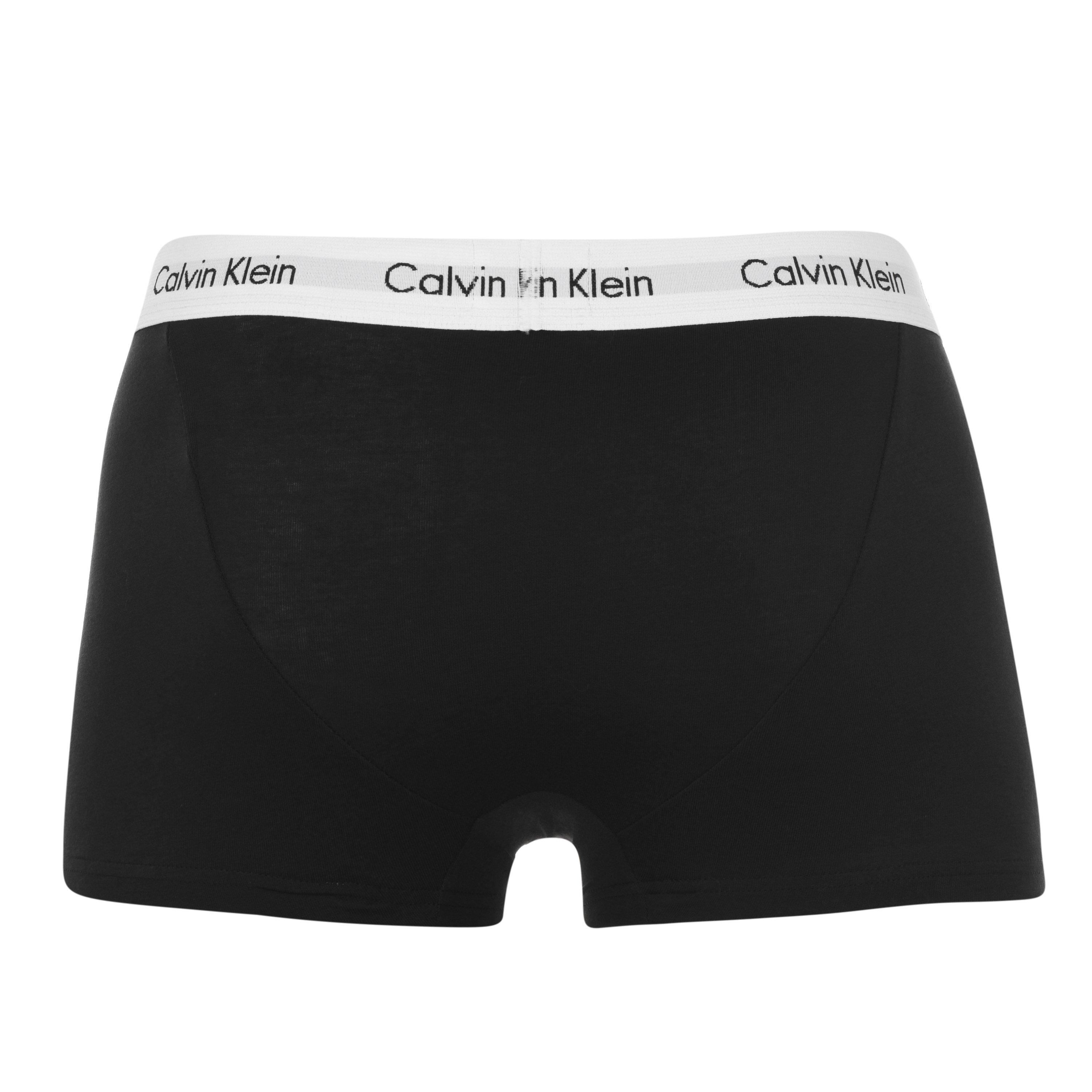 Wht/Blk/Gry - Calvin Klein - 3-Pack Boxer Shorts Mens - 9