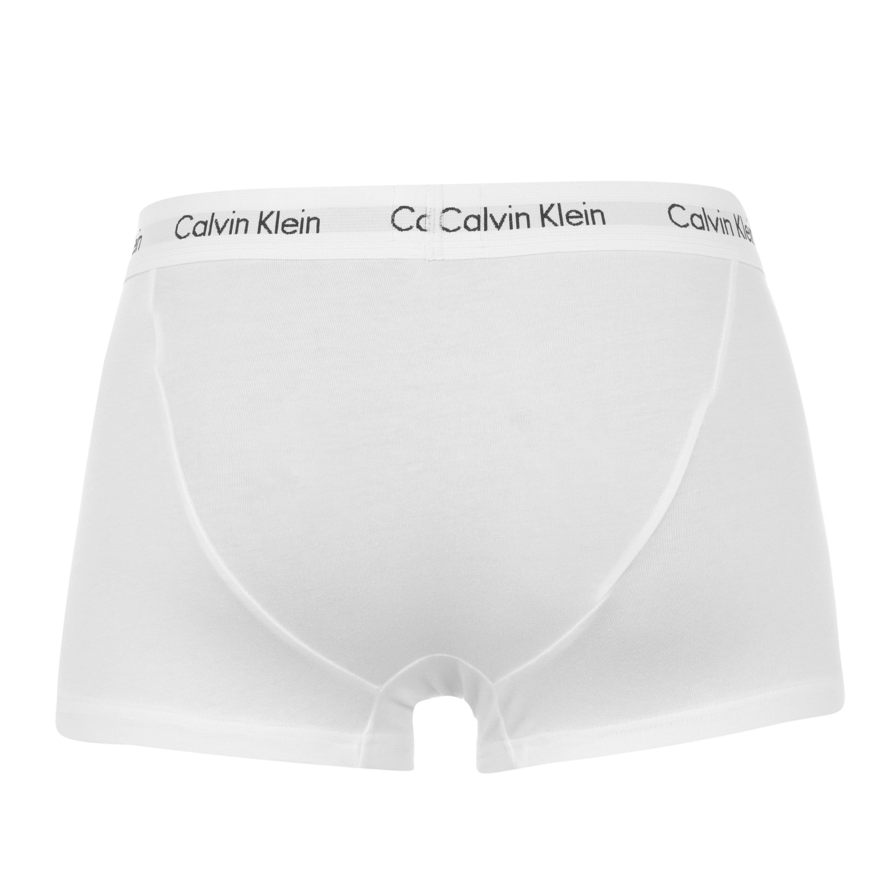 Wht/Blk/Gry - Calvin Klein - 3-Pack Boxer Shorts Mens - 11