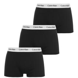 Calvin Klein Calvin 3 Pack Low Rise Boxer Shorts Mens