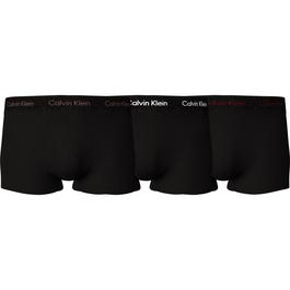 Calvin Klein Calvin 3 Pack Low Rise Boxer Shorts Mens