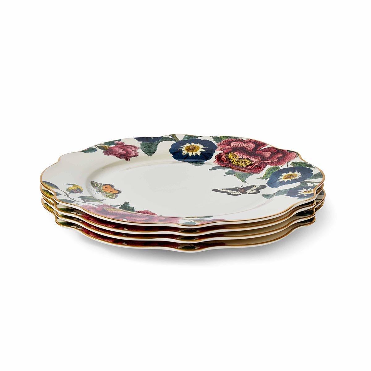 Spode Creatures Of Curiosity  Set Of 4 Dinner Plate - 