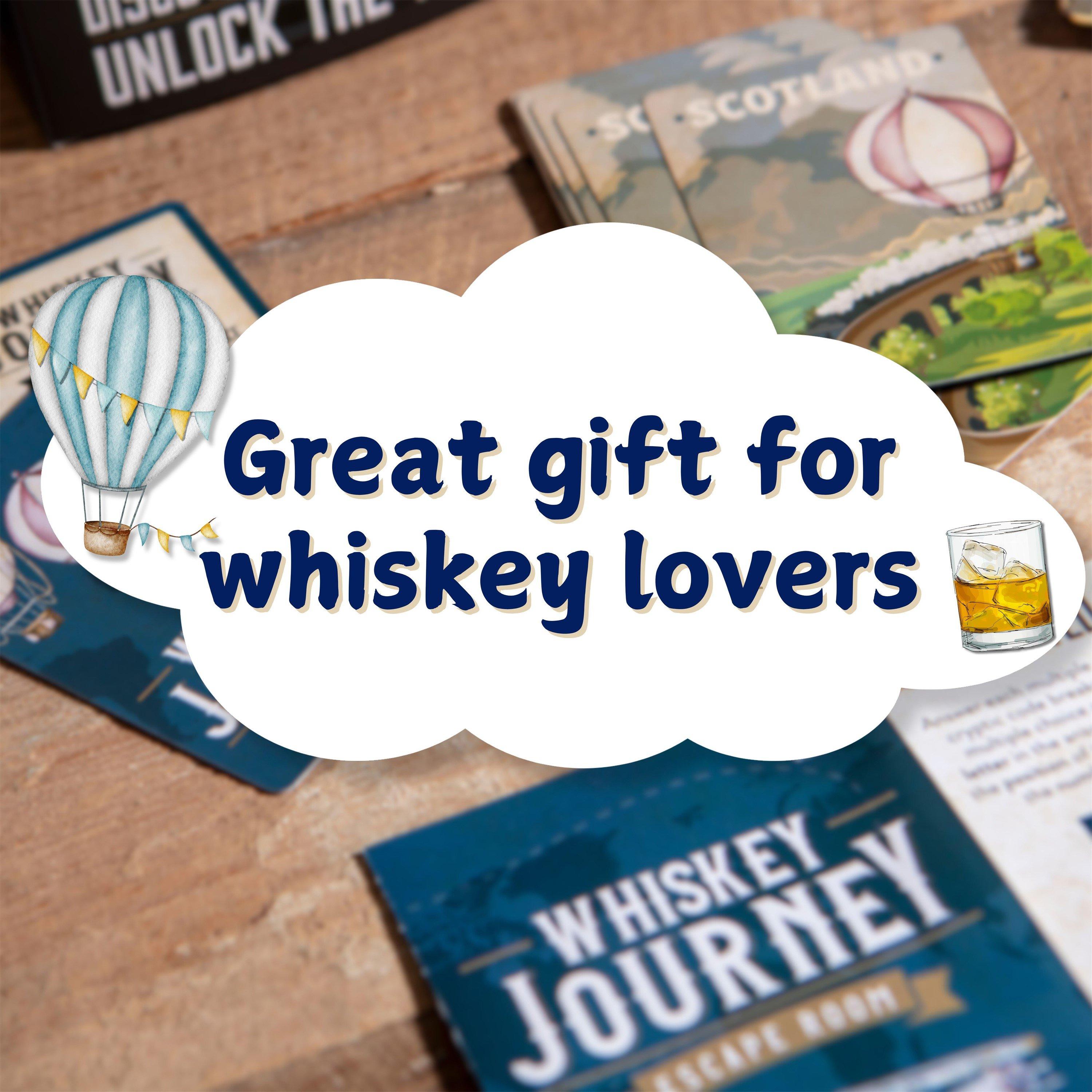 Blue - Boxer Gifts - Whiskey Escape Room Game For Him - Whisky Gifts - 5