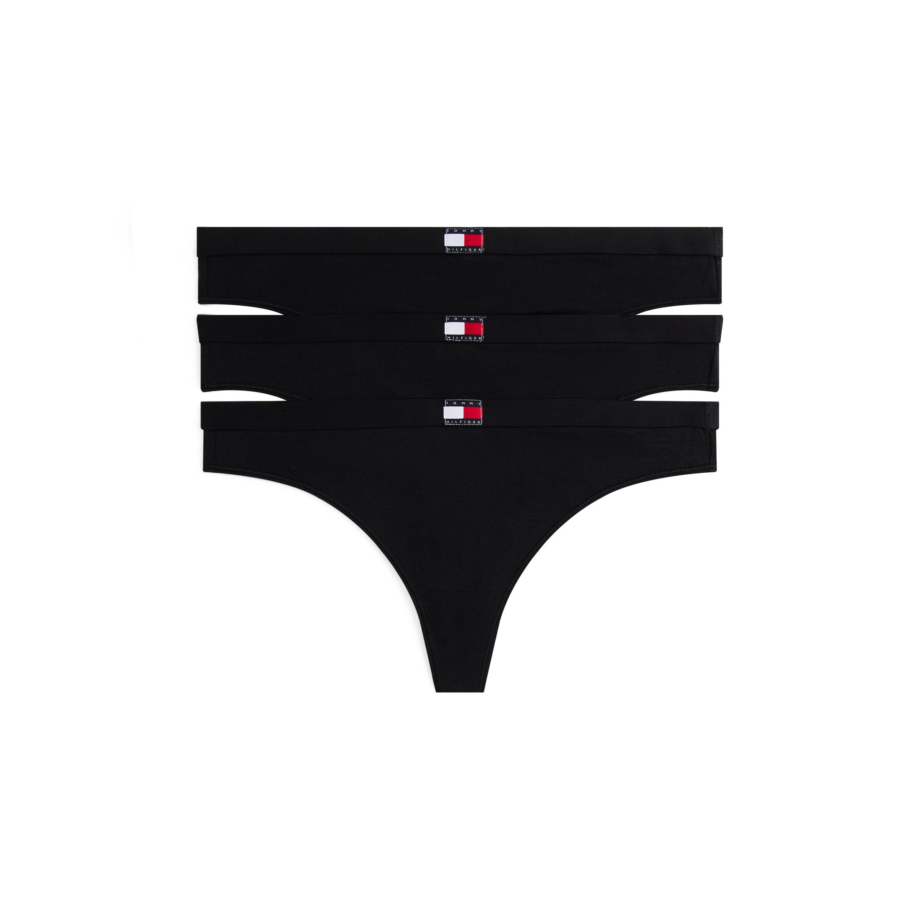 Tommy Hilfiger Women's Thongs - Blck/Blck/Blck - 10 (S)