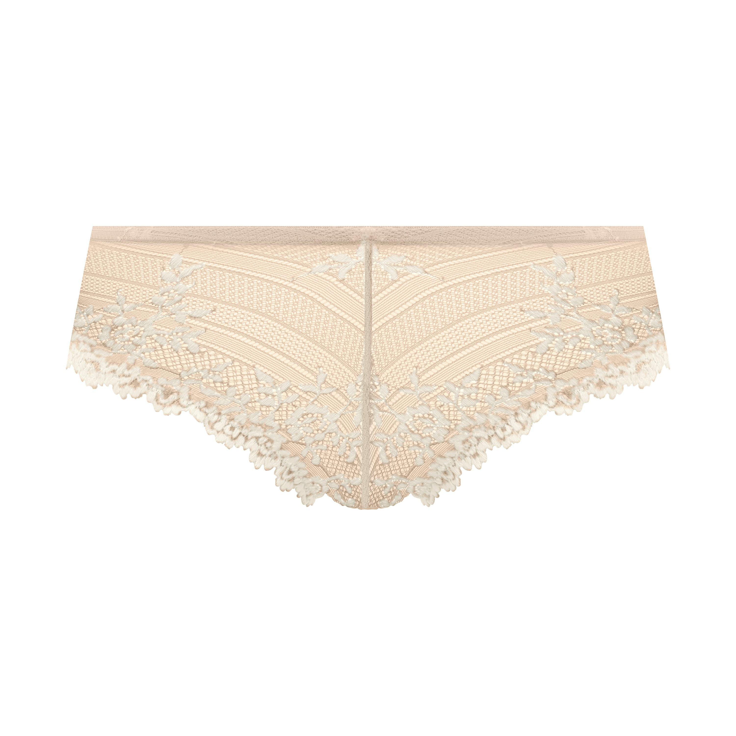 Wacoal Women's Embrace Lace Tanga - 271 Nude - 14 (L)