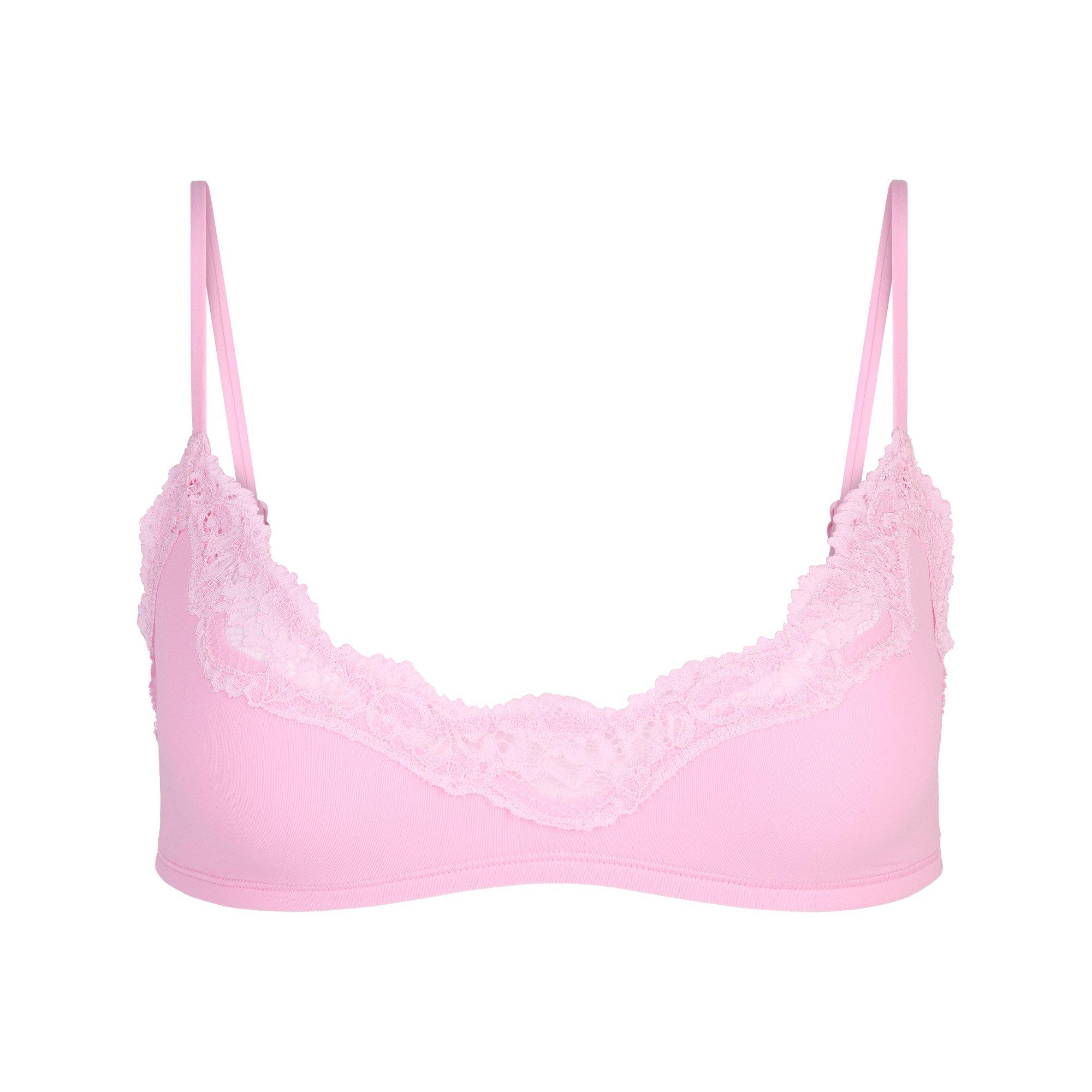 Womens Fits Everybody Lace Scoop Bralette