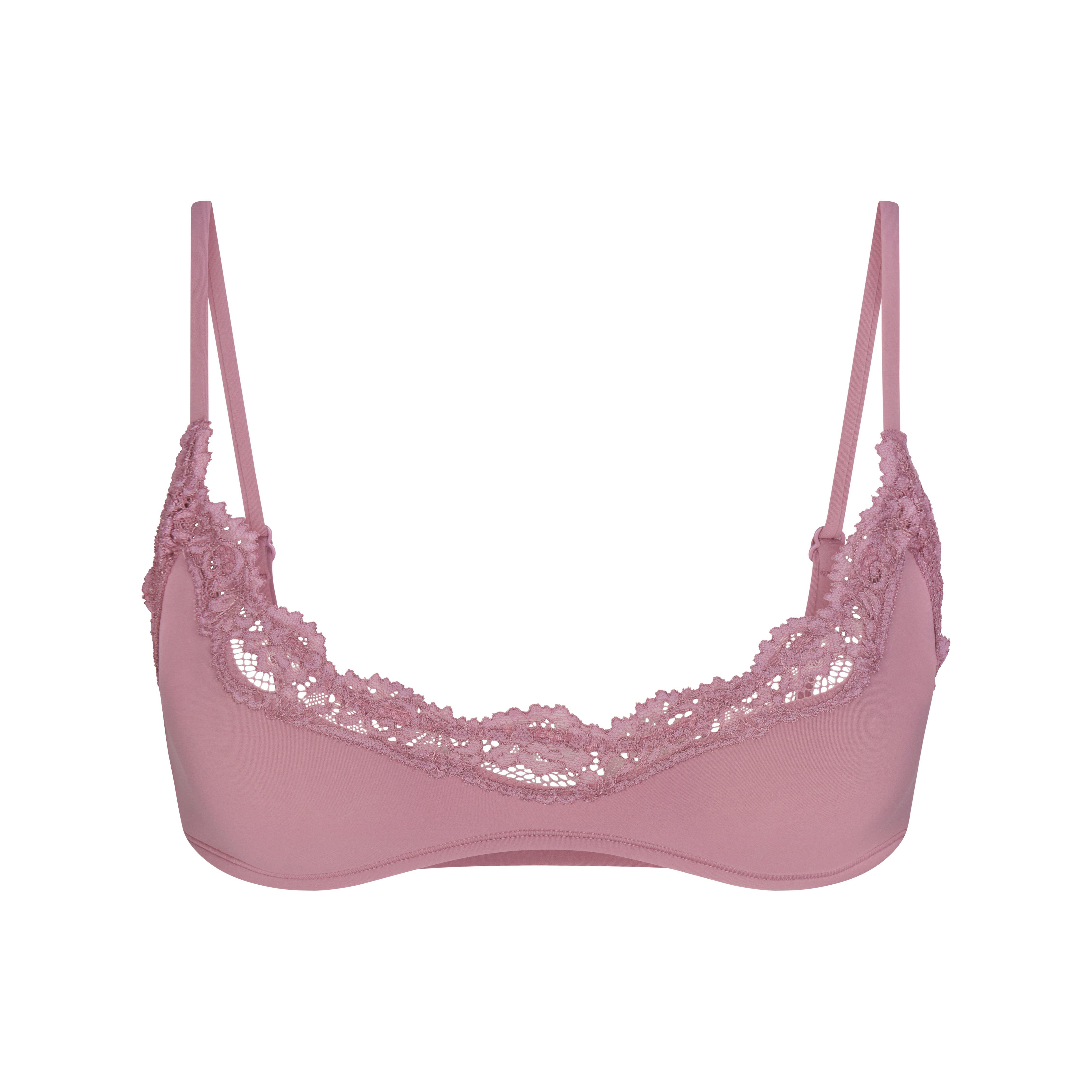 SKIMS EDIT Womens Fits Everybody Lace Scoop Bralette