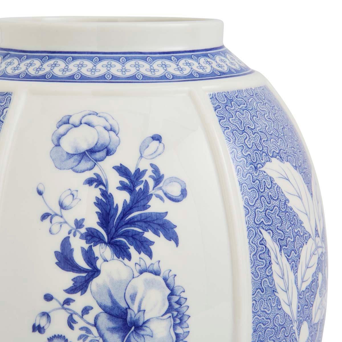Blue White - Spode - Blue Italian British Flowers Vase - 3