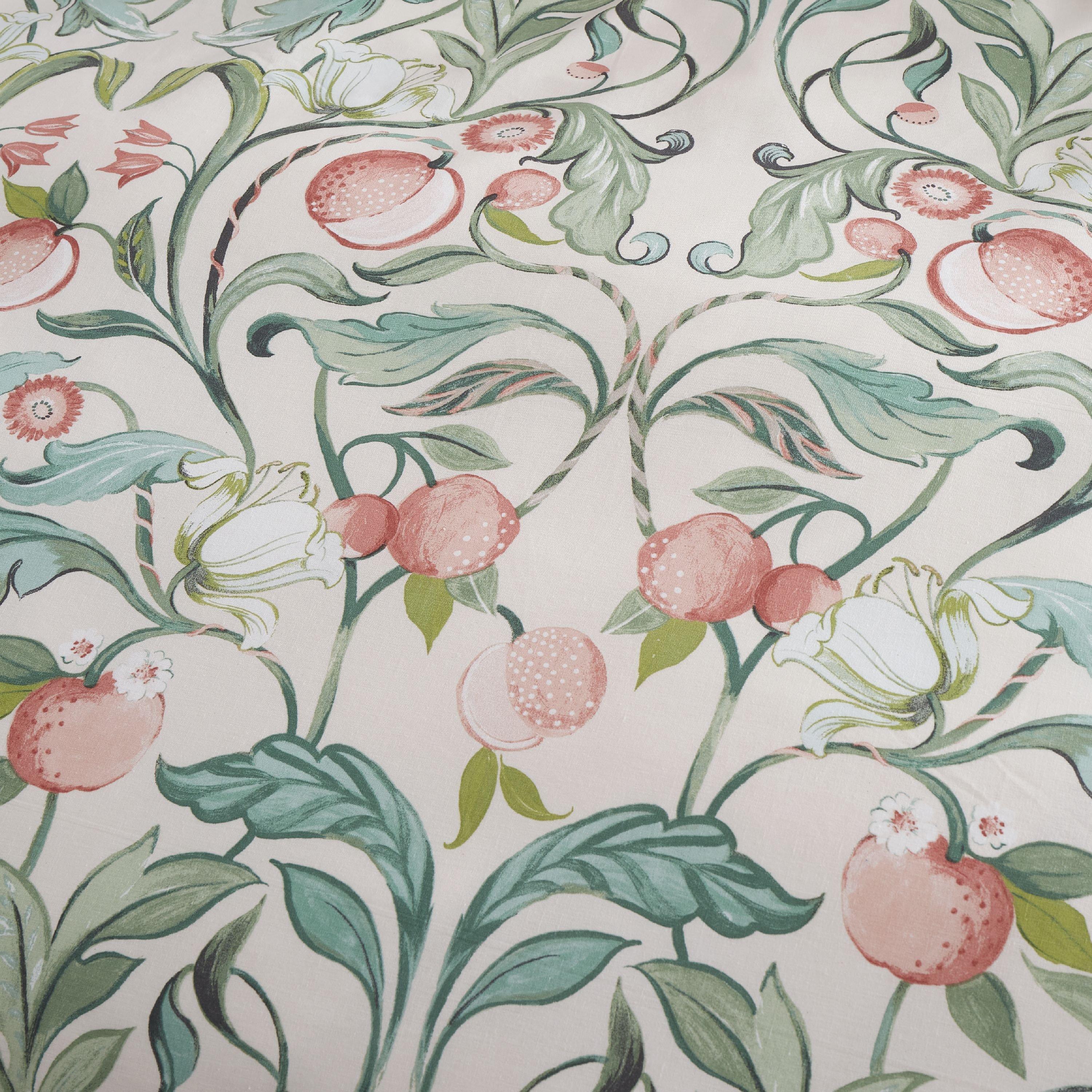 Natural - Catherine Lansfield - Floral Reversible Duvet Cover Set - 3
