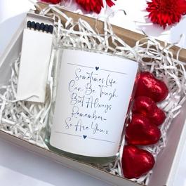 Aye Do Sometimes Life Can Be Tough Candle Gift Set 7647