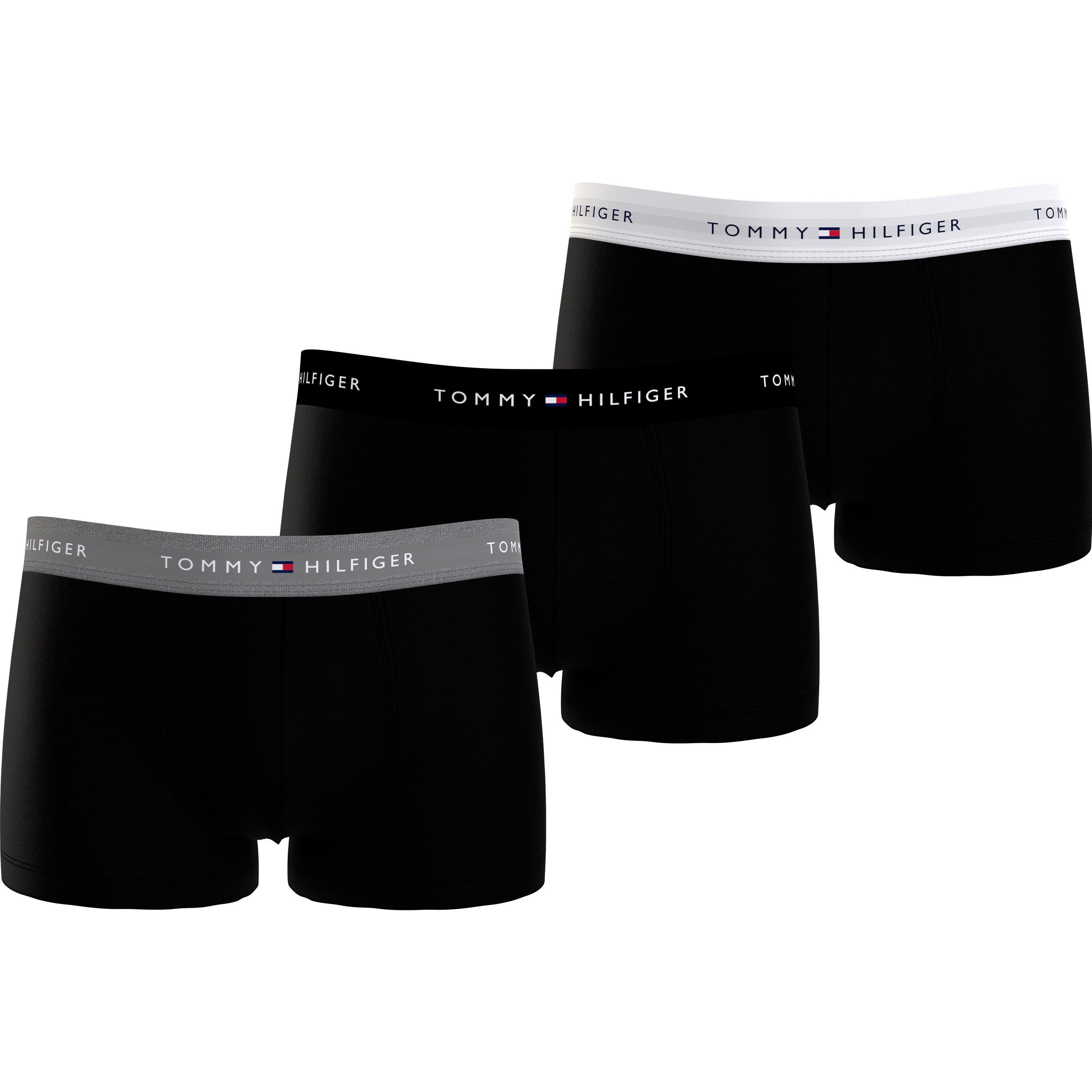 3-Pack Logo Waistband Trunks