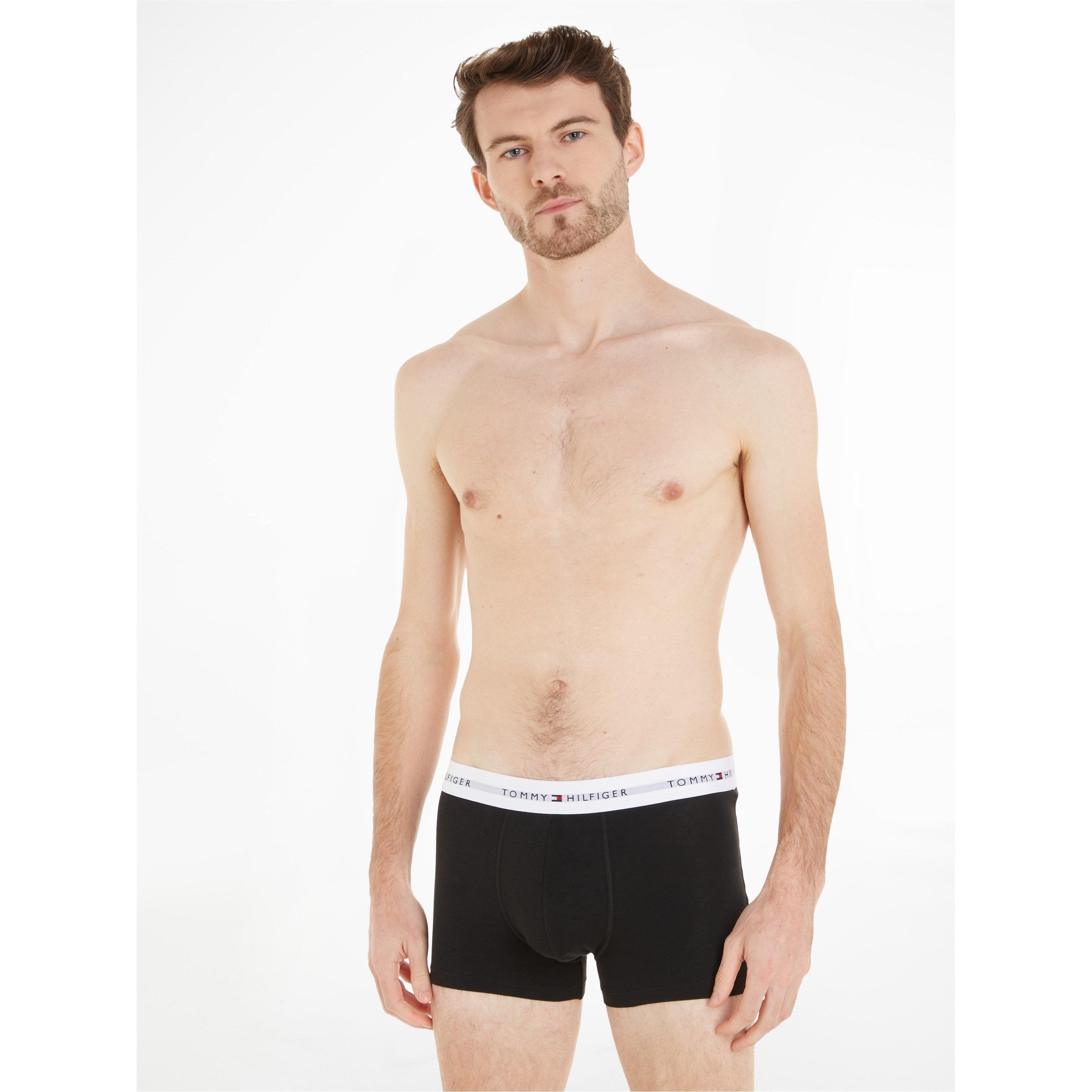 Black 0UC - Tommy Hilfiger - 3-Pack Logo Waistband Trunks - 2