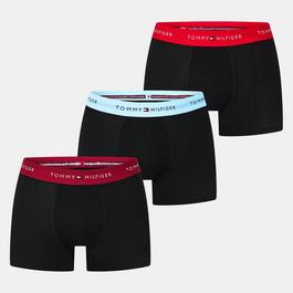 Tommy Hilfiger 3 Pack Logo Waistband Trunks