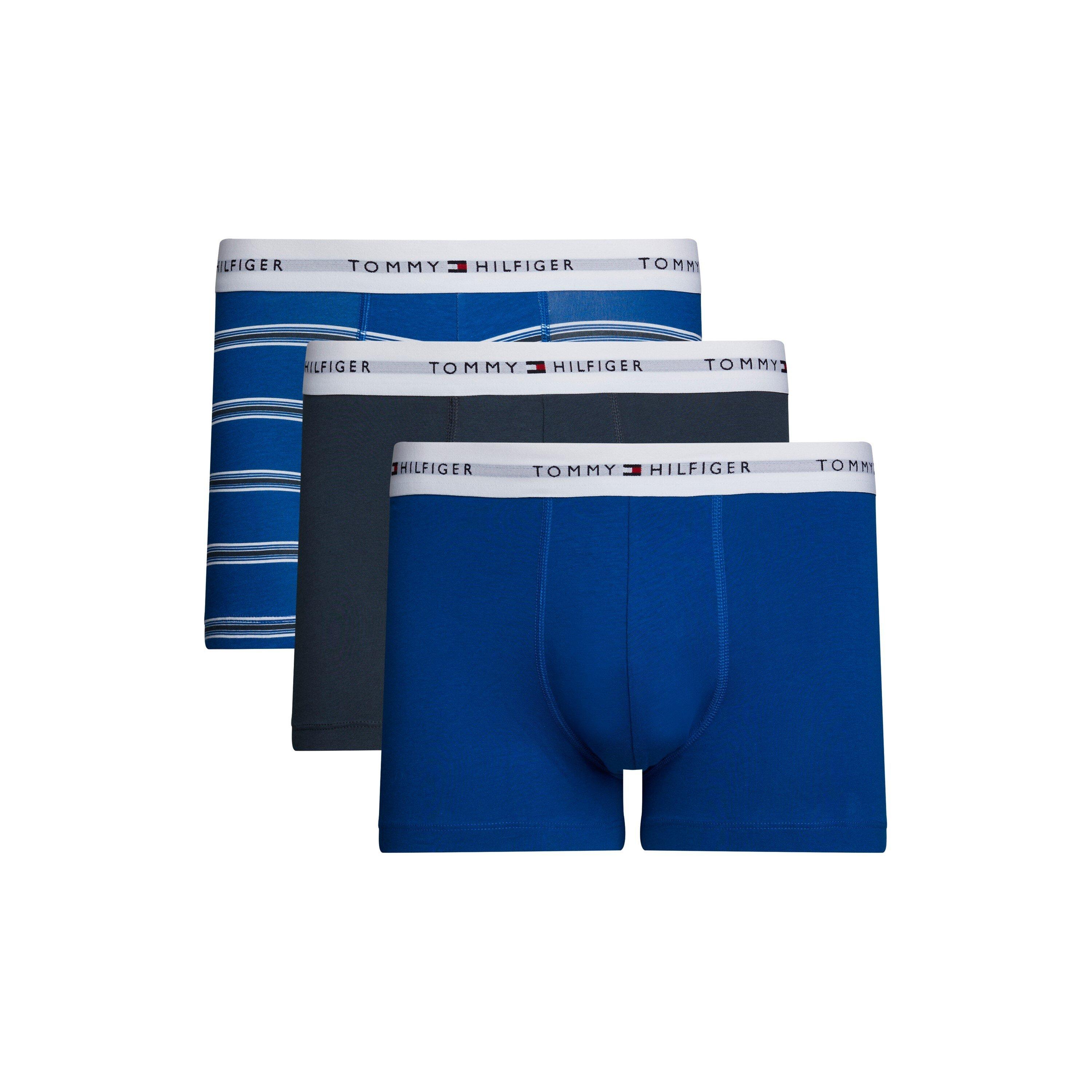 3 Pack Logo Waistband Trunks
