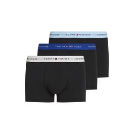 Tommy Hilfiger 3 Pack Logo Waistband Trunks