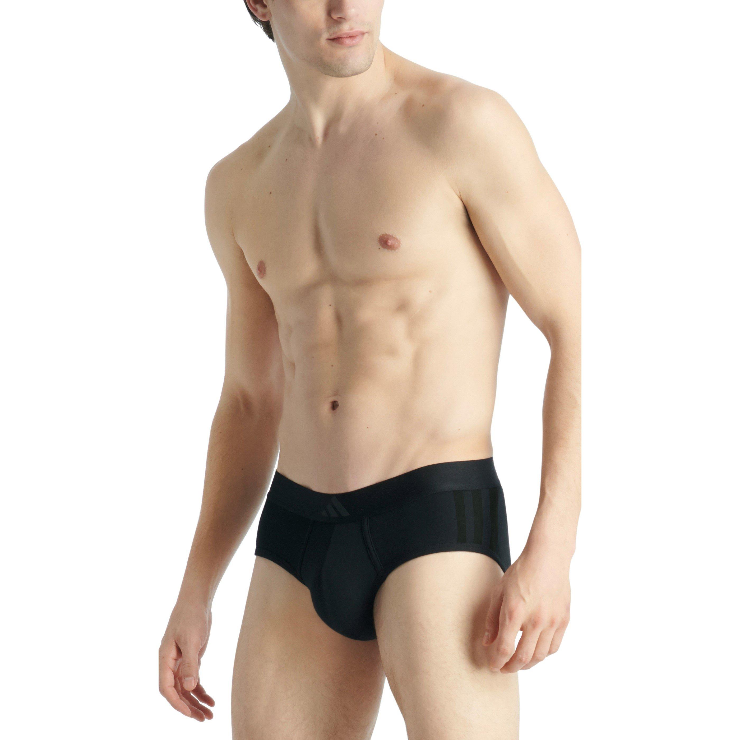 Schwarz - adidas - 2 Pack Brief Mens - 3