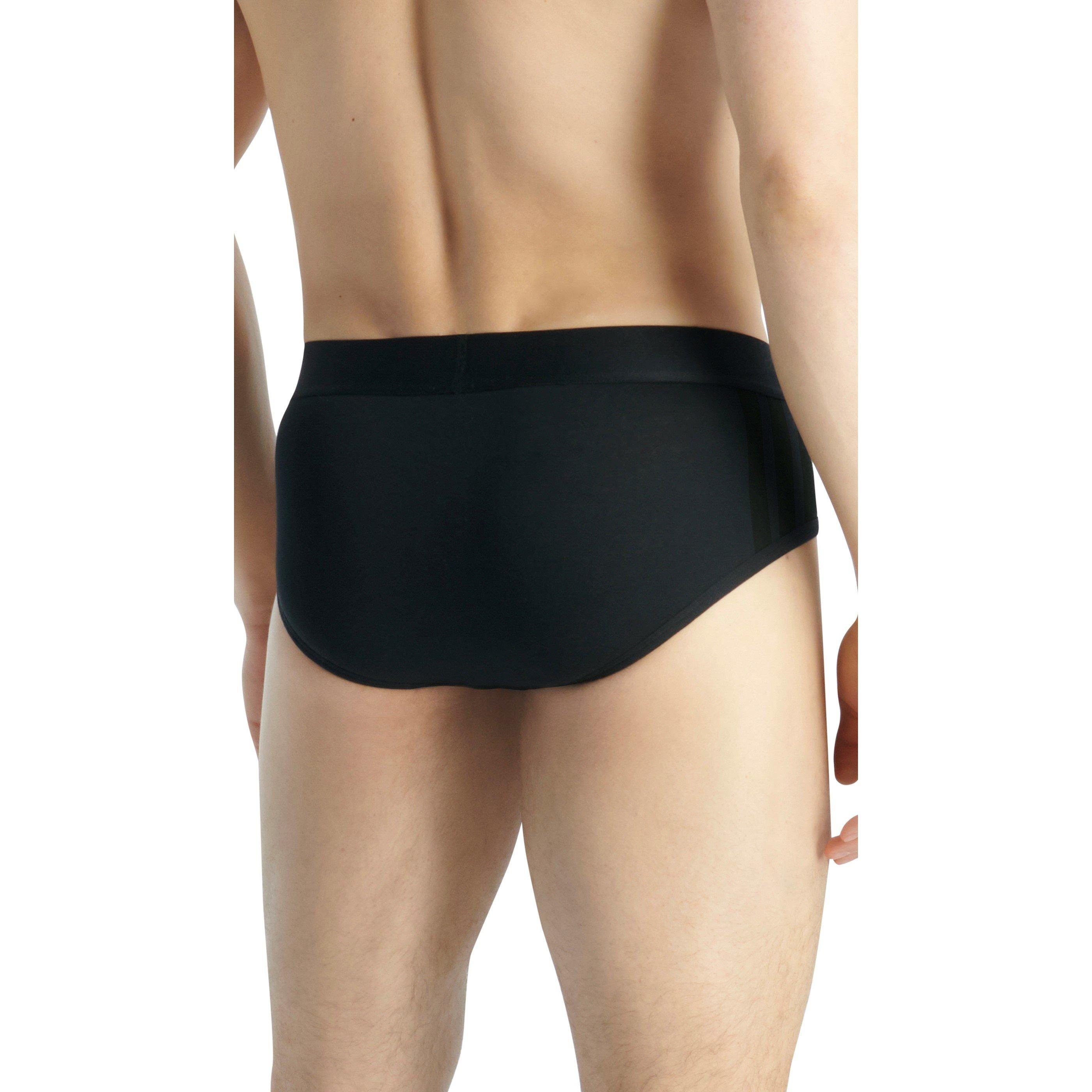 Schwarz - adidas - 2 Pack Brief Mens - 6