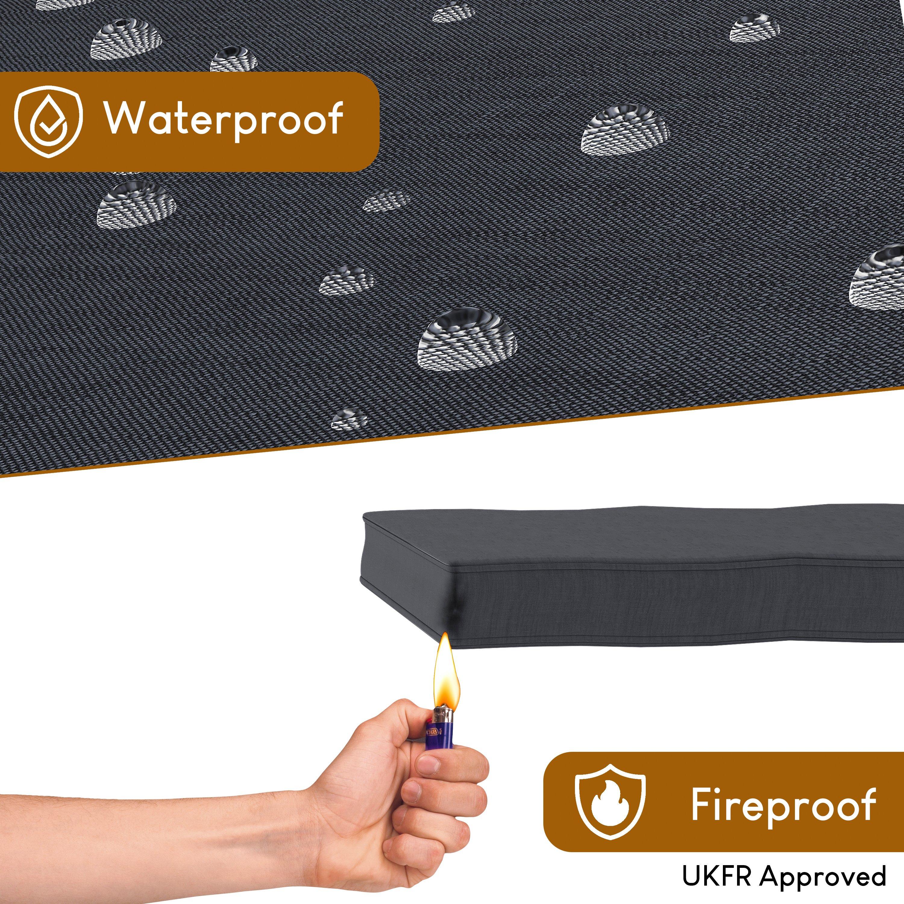 Grey - Lassic - Islay 6 Seater Rattan Set - Fully Assembled UKFR - 3