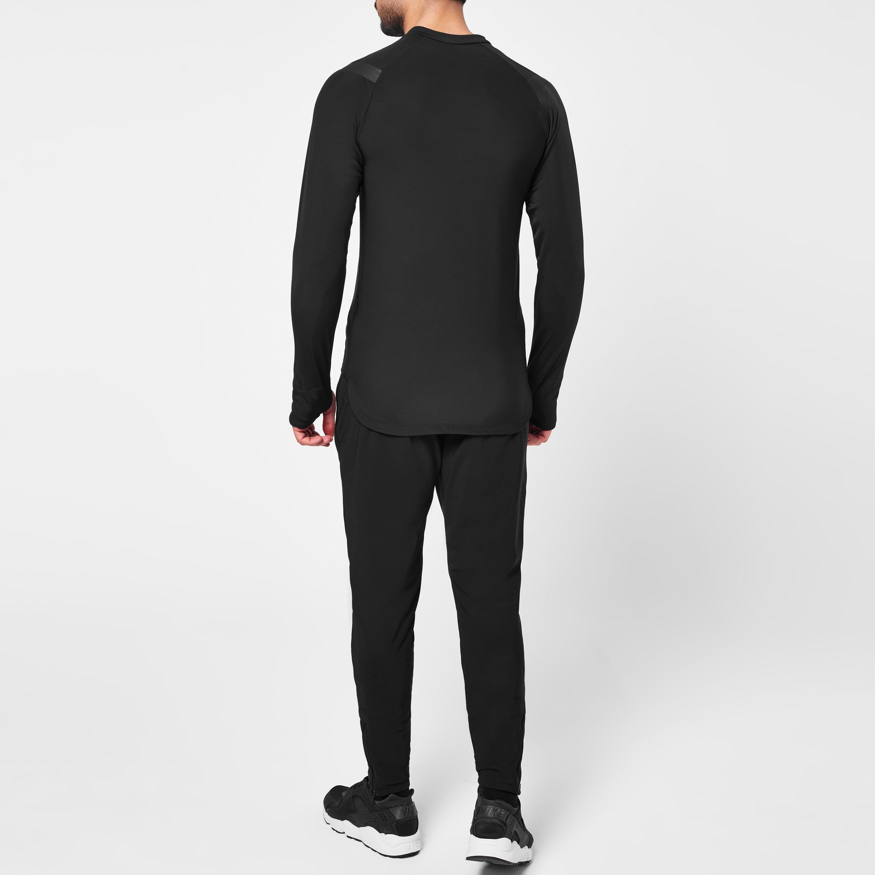 Black - Certified Sports - Midlayer Zip Neck - 3