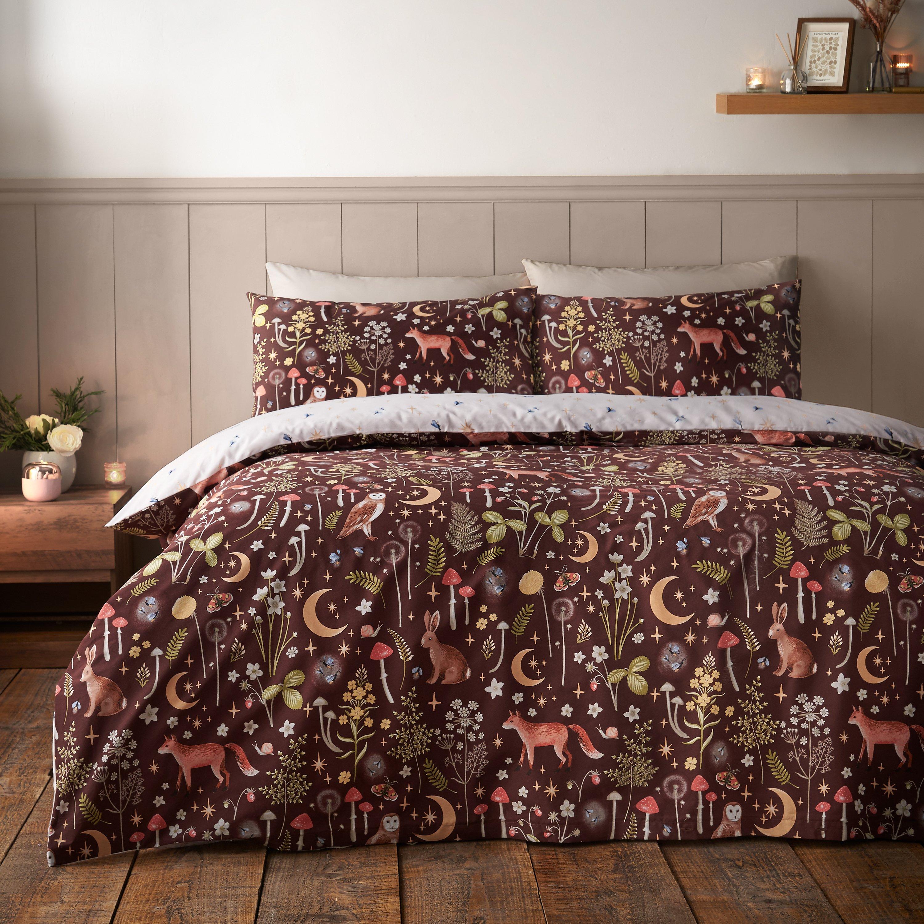 Enchanted Twilight Animals Duvet Cover Set