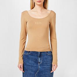 Boss Statement Long Sleeve Top