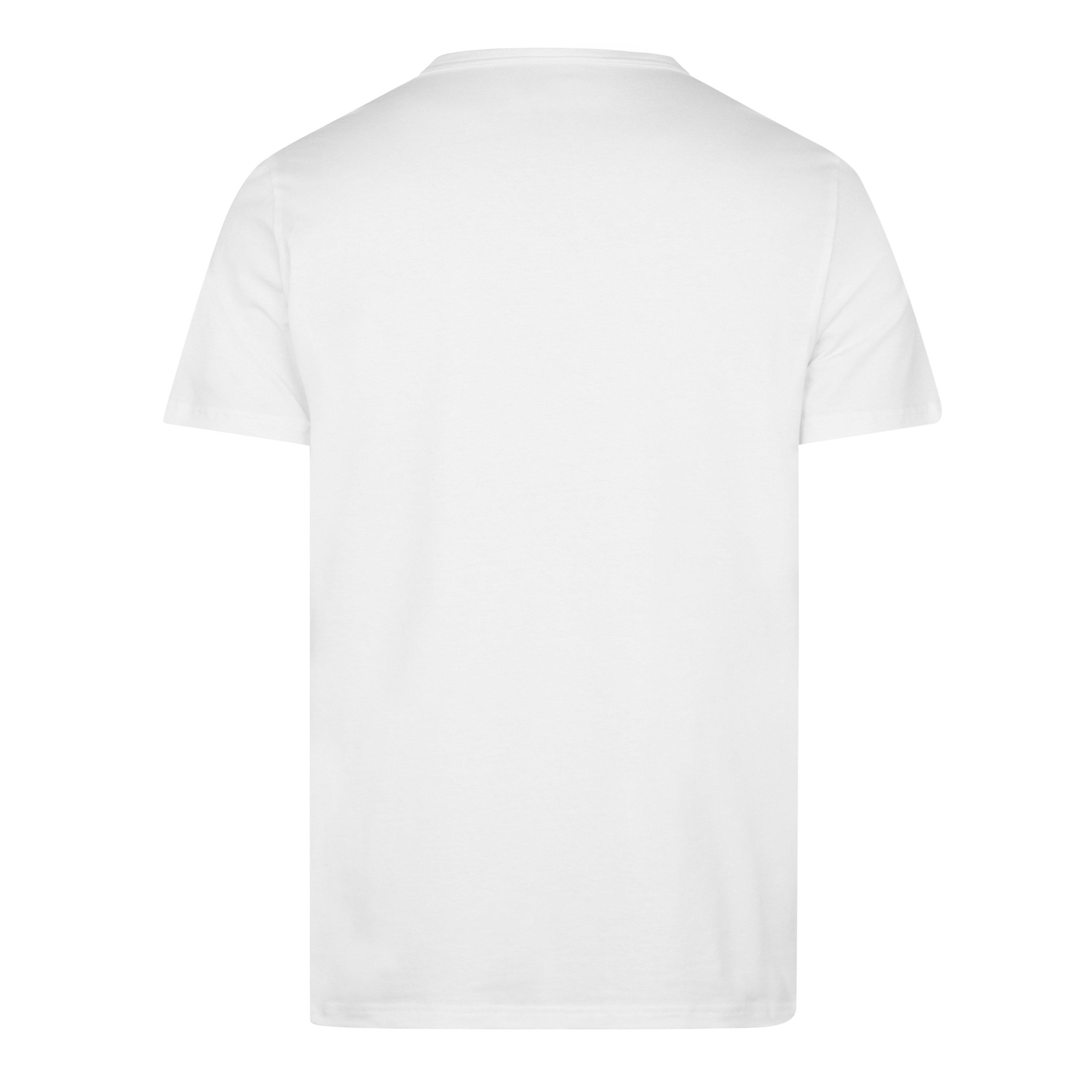 White - Emporio Armani - Chest Logo T Shirt - 2
