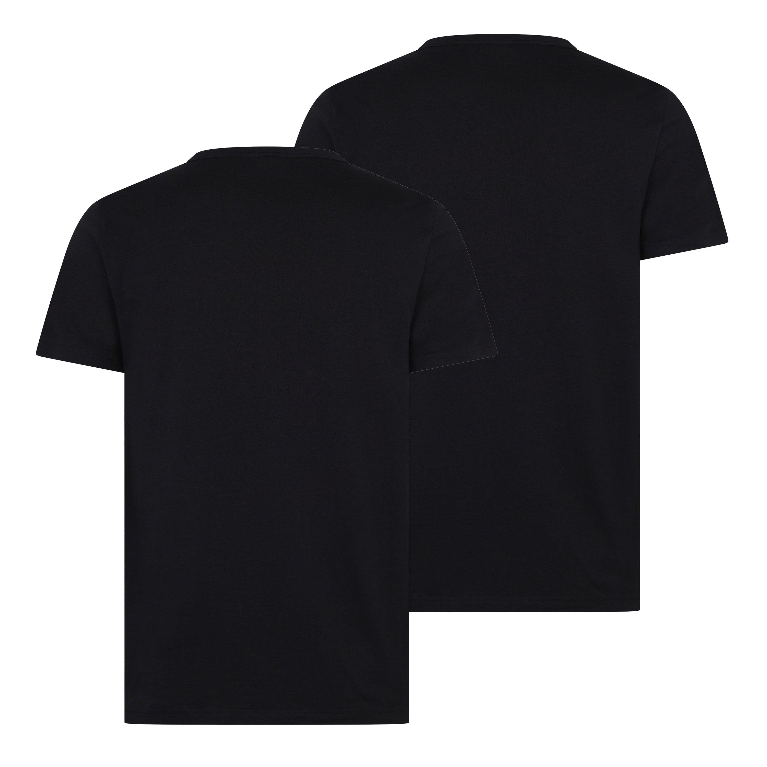Black - Emporio Armani - Chest Logo T Shirt - 2