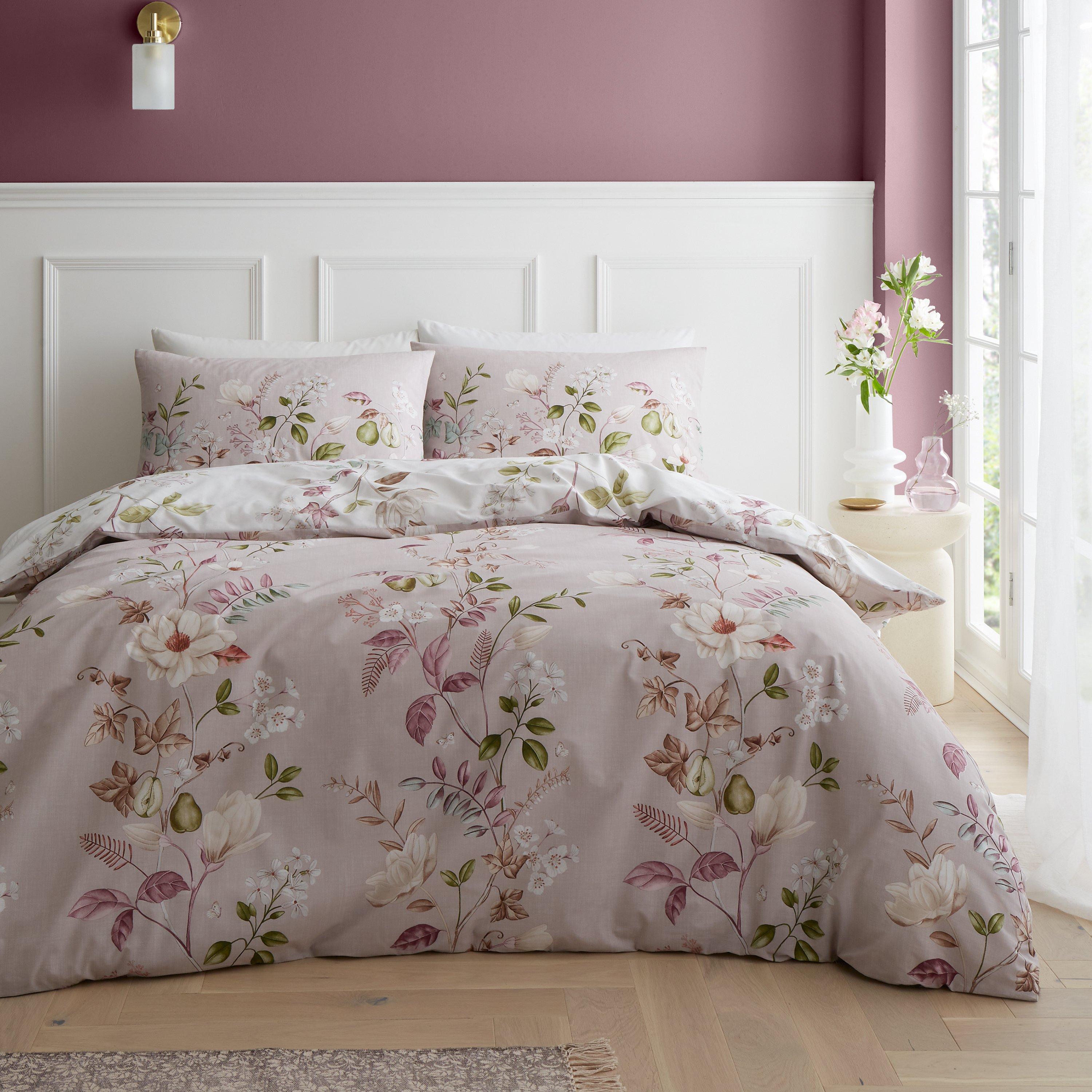 Bianca Francesca Floral 200 TC Cotton Duvet Cover Set