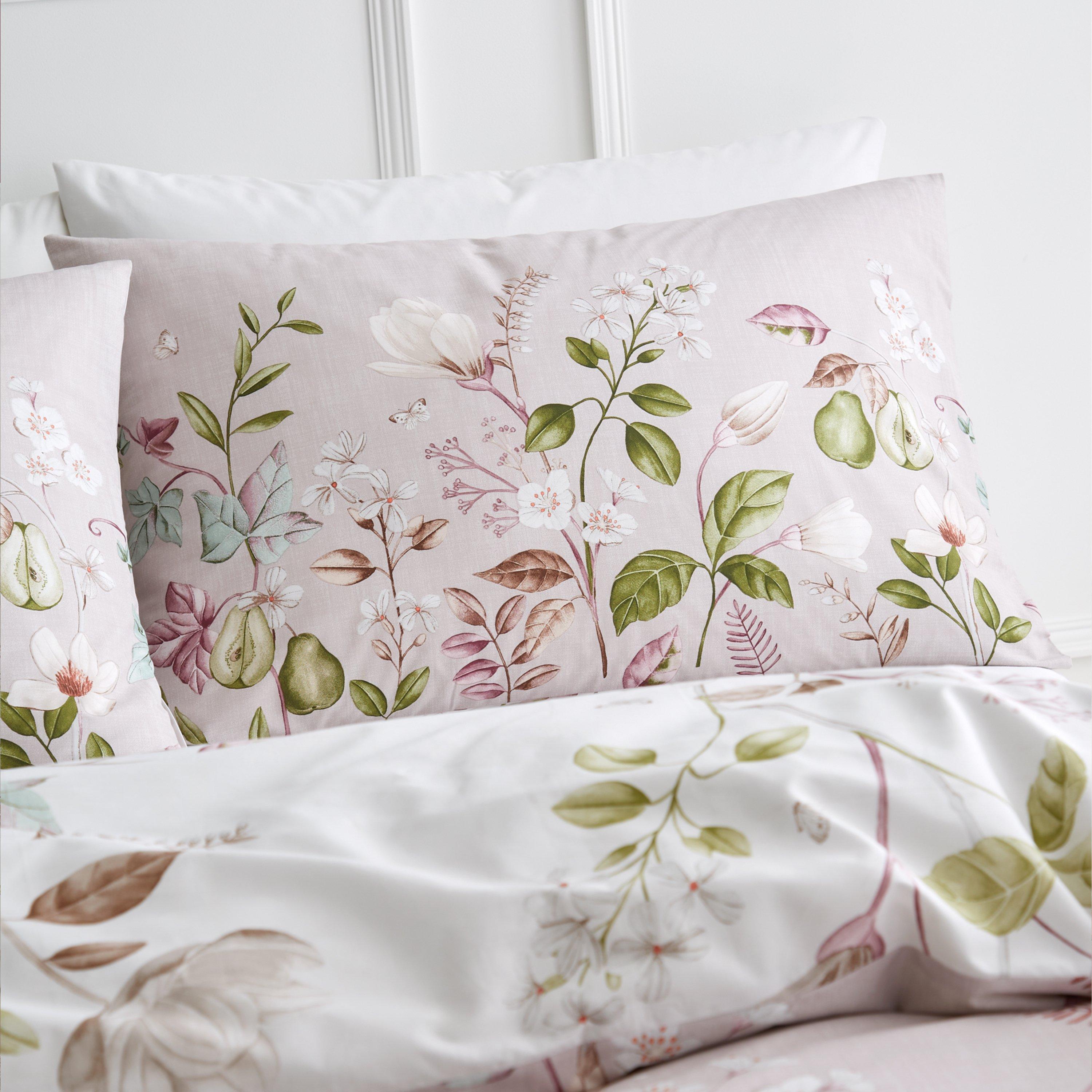 Blush - Bianca - Francesca Floral 200 TC Cotton Duvet Cover Set - 3