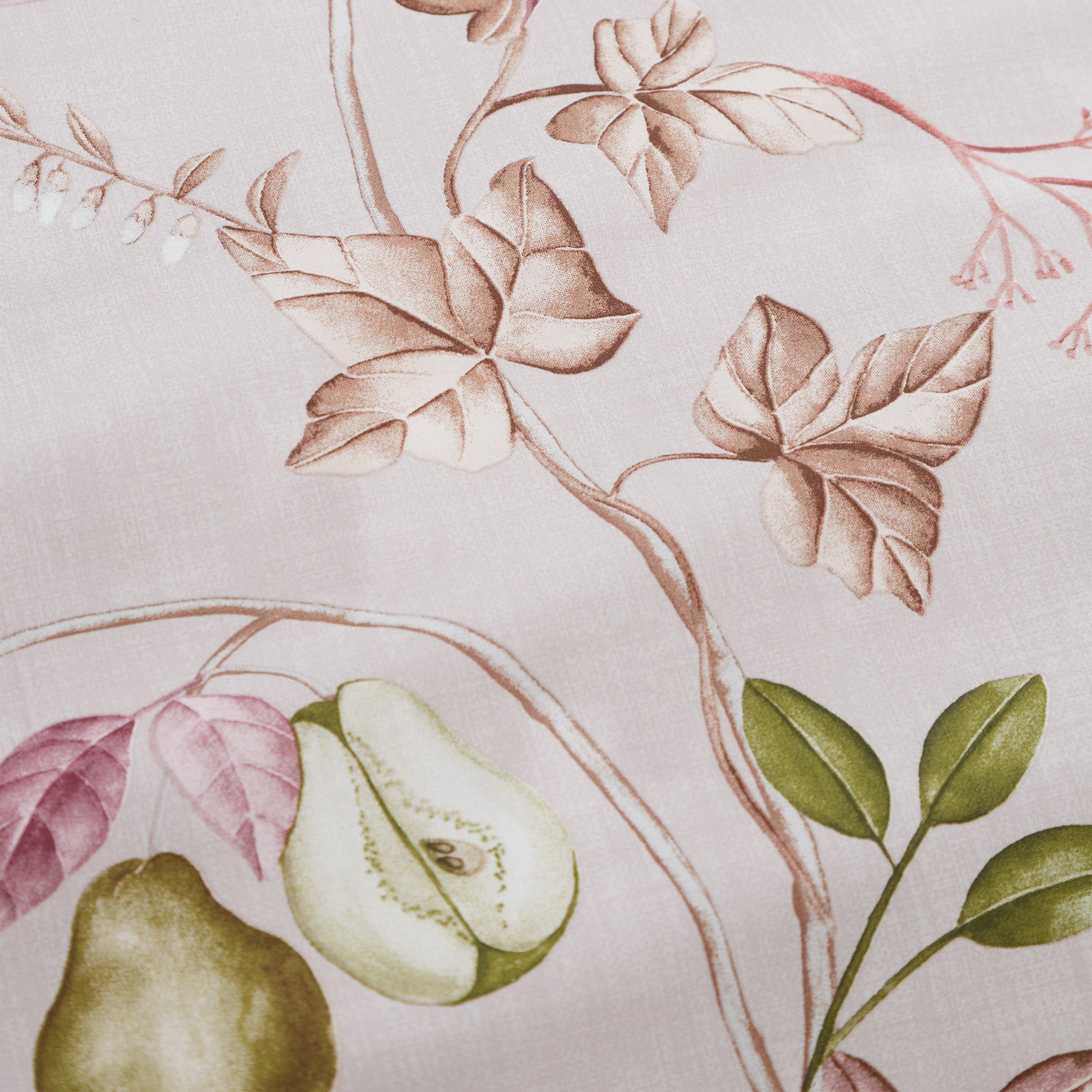 Blush - Bianca - Francesca Floral 200 TC Cotton Duvet Cover Set - 5