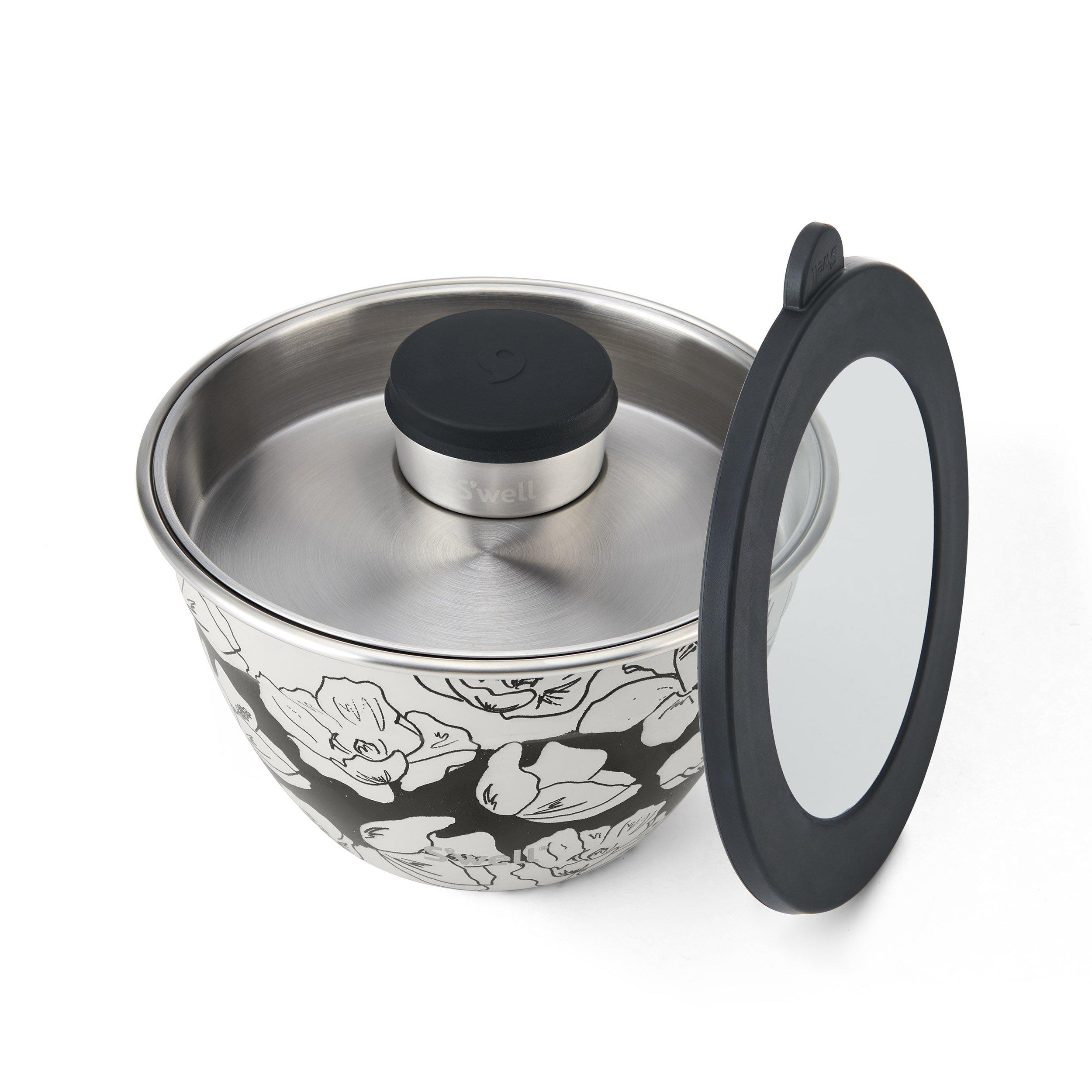Mixed - Swell - Swell Charcoal Bloom Salad Bowl Kit - 3
