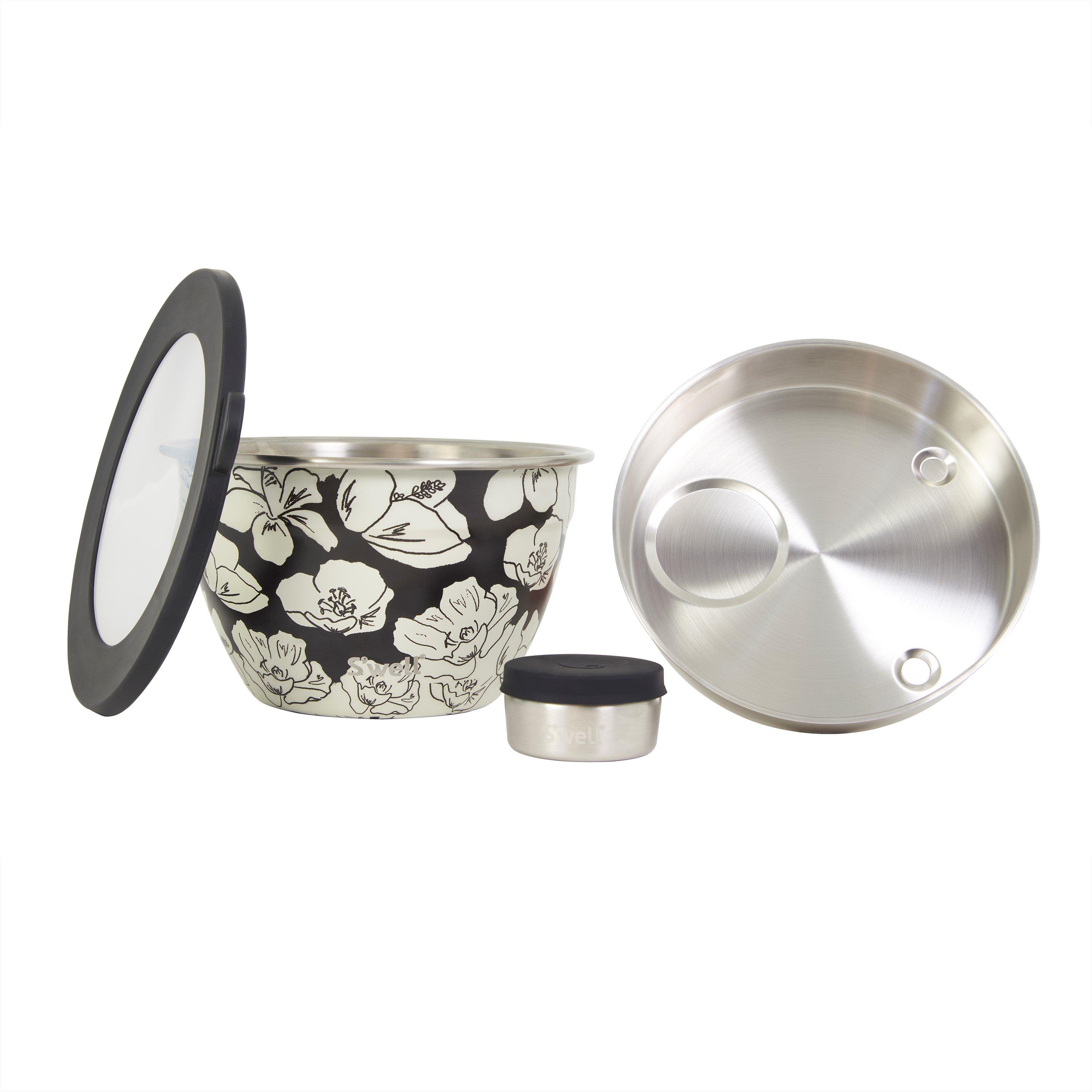 Mixed - Swell - Swell Charcoal Bloom Salad Bowl Kit - 5