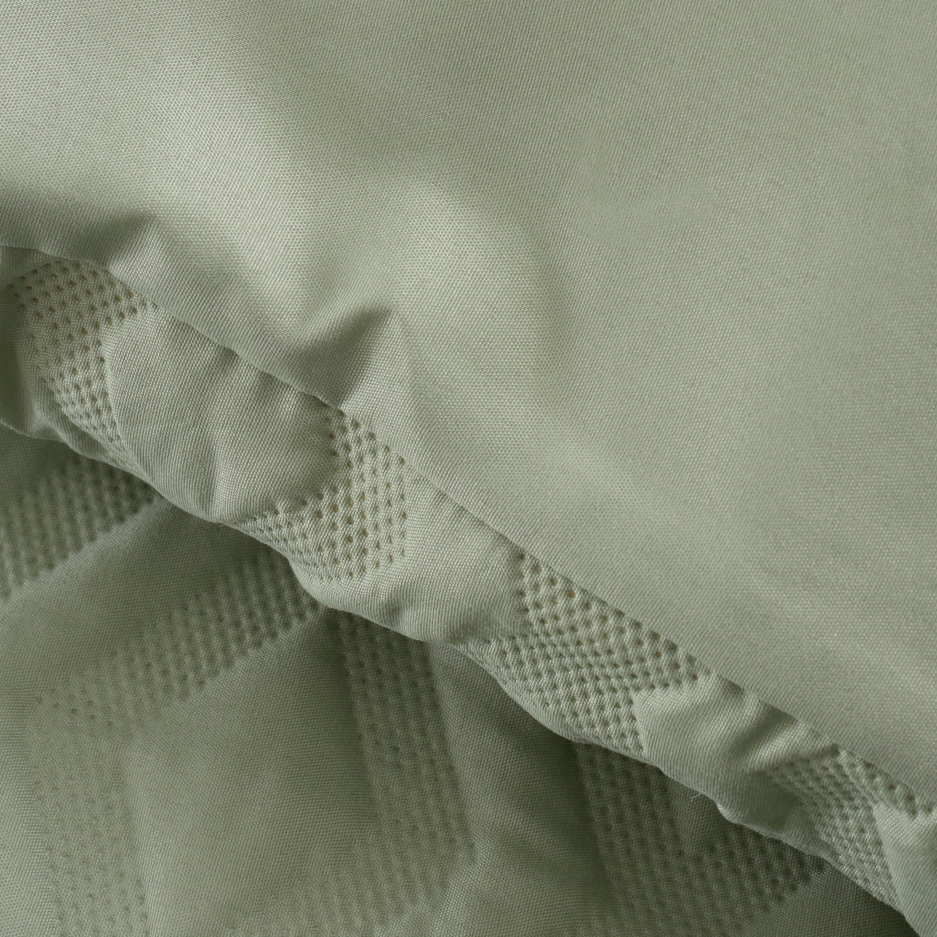 Sage - Catherine Lansfield - Jacob Geo Soft Touch Duvet Cover Set - 3